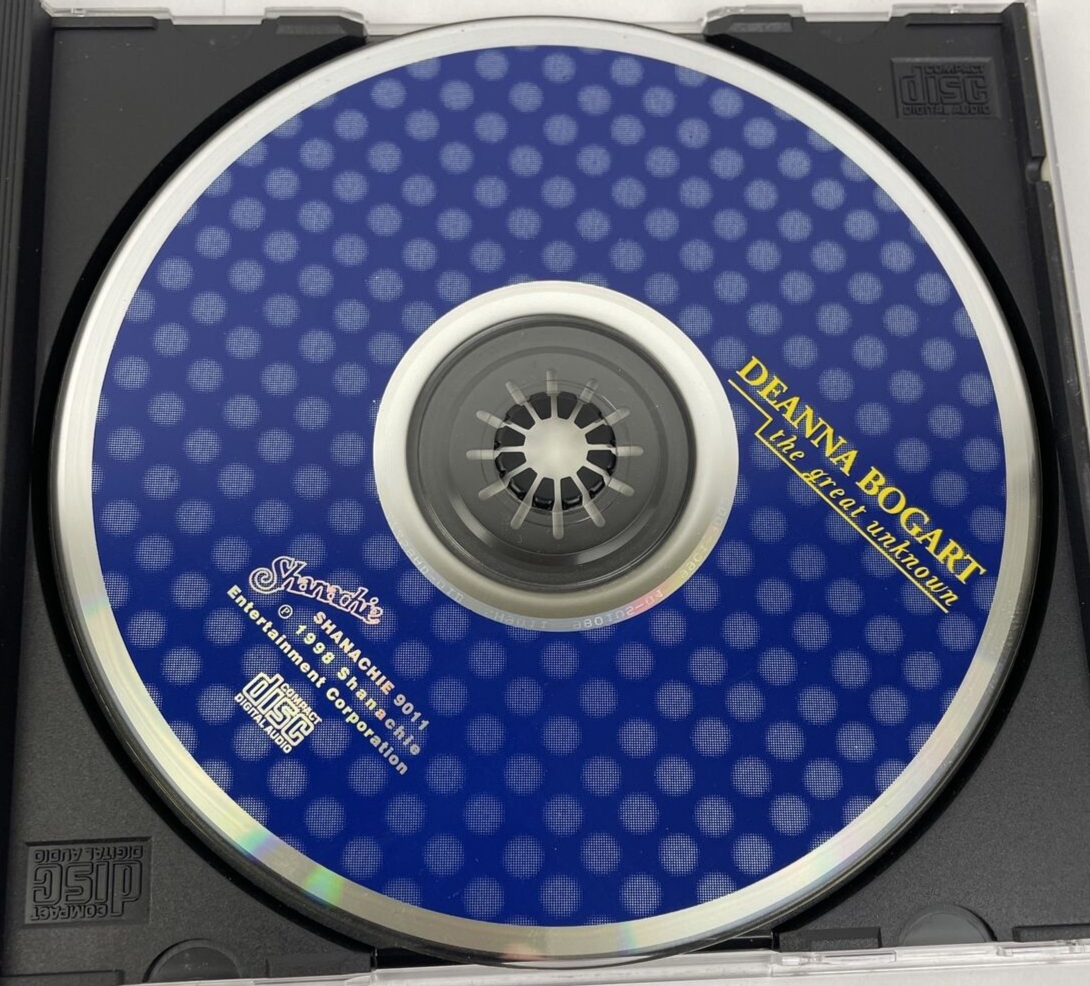 DEANNA BOGART - Great Unknown - Digital Audio CD - Import 1998 SANACHIE PROD. BC