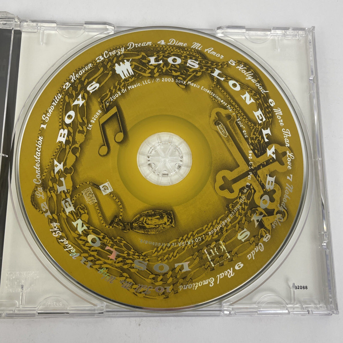 Los Lonely Boys Self Titled Digital Audio CD 2003 Or Music Inc. Epic Records - L