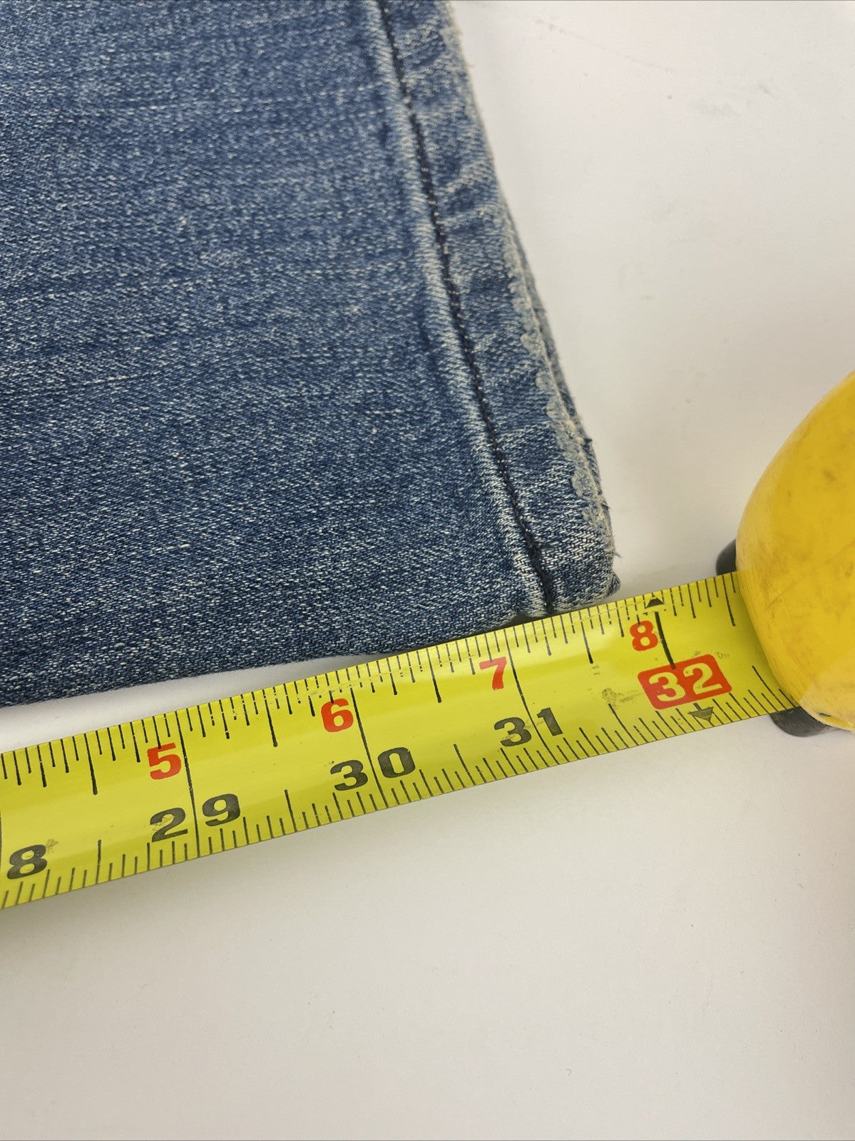 Shagg Denim Los Angeles Y2K Low Rise Bootcut Designer Jeans Sz 25 Light Wash