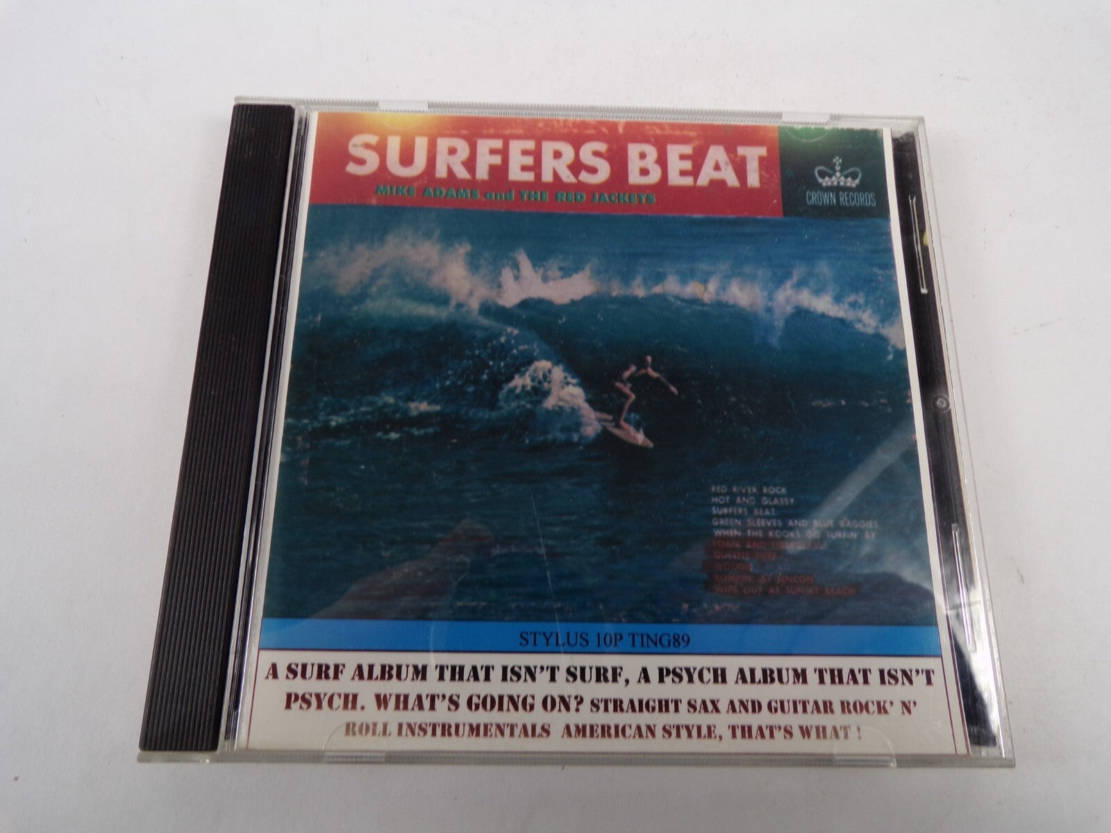 Stylus Iopting 89 Surfer's Beat FreakOut Red River Rock Hot And Glassy CD#31