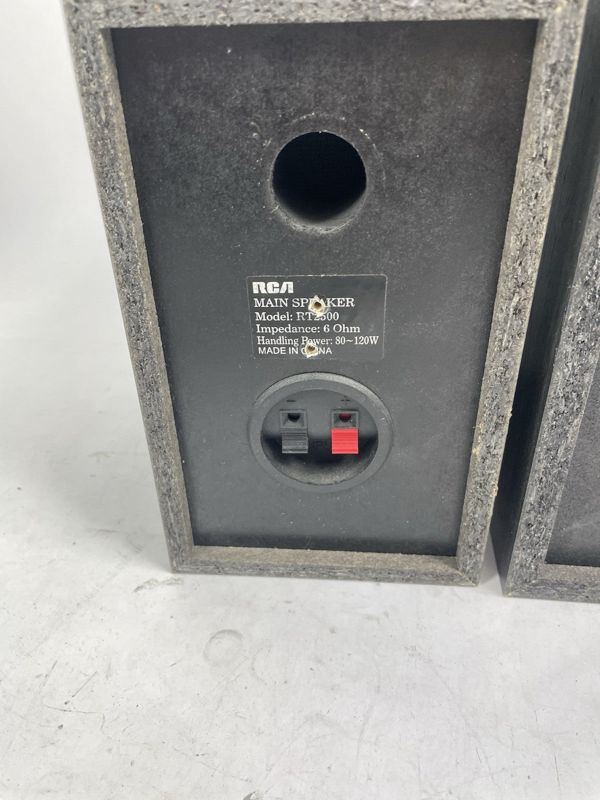 RCA RT2500 Main & Surround Speakers 6 Ohm 2 bookshelf speaker  + Subwoofer