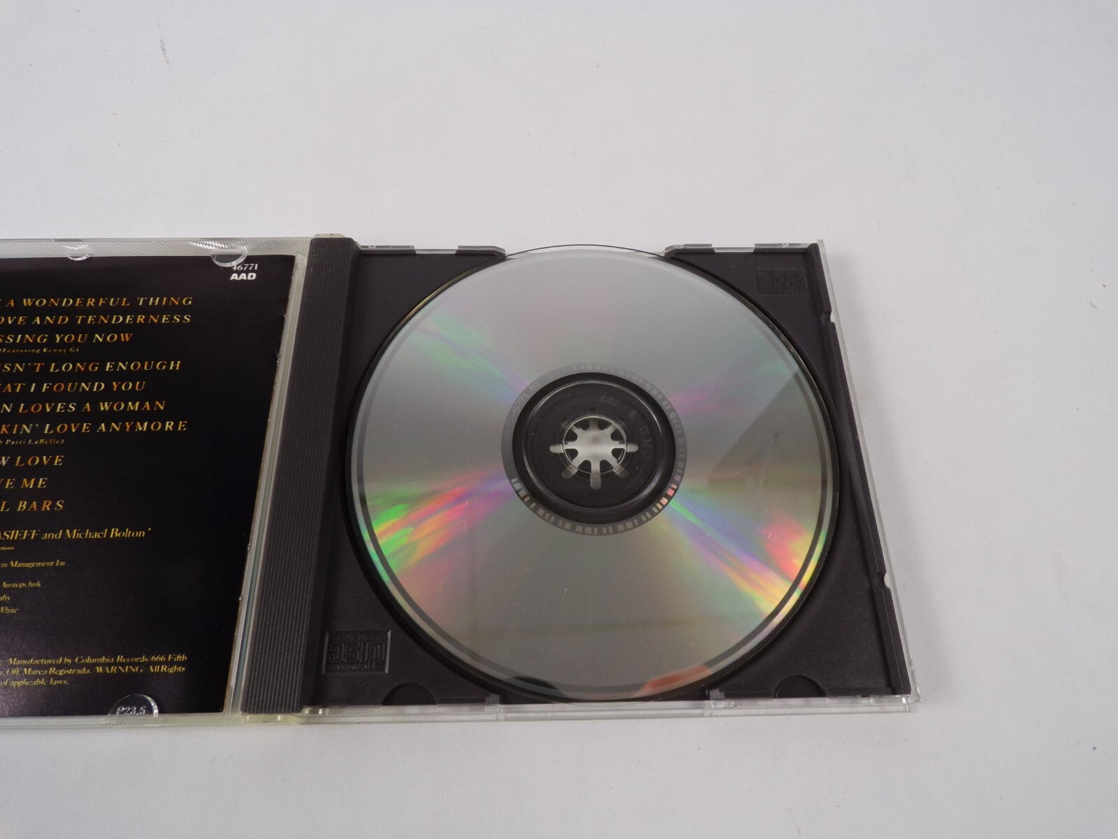 Michael Bolton Time Love & Tenderness Love Is A Wonderful Thing Time, Love CD#46