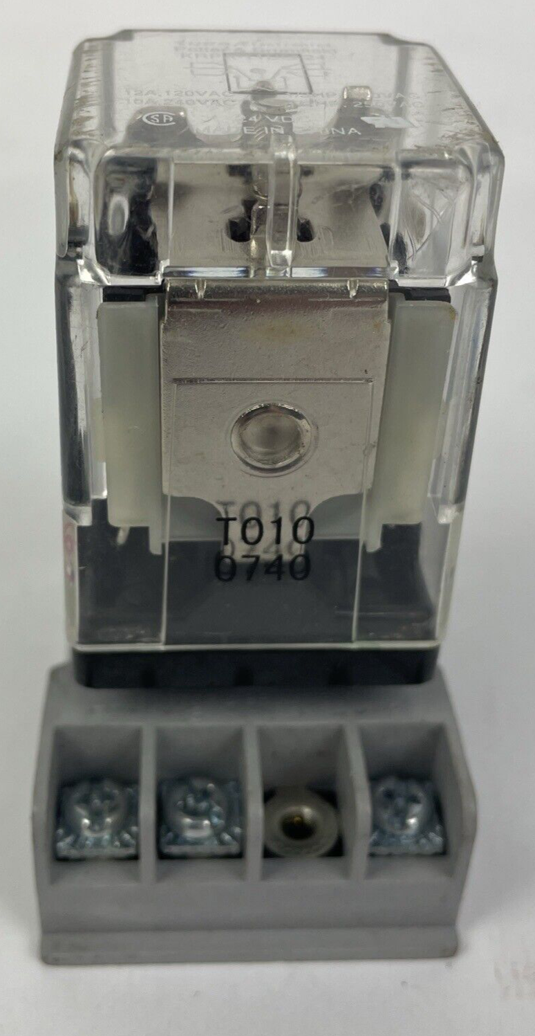 Potter Brumfield KRPA-11AG-120 relay 24VDC industrial control relay Tyco Electronics plug-in relay component