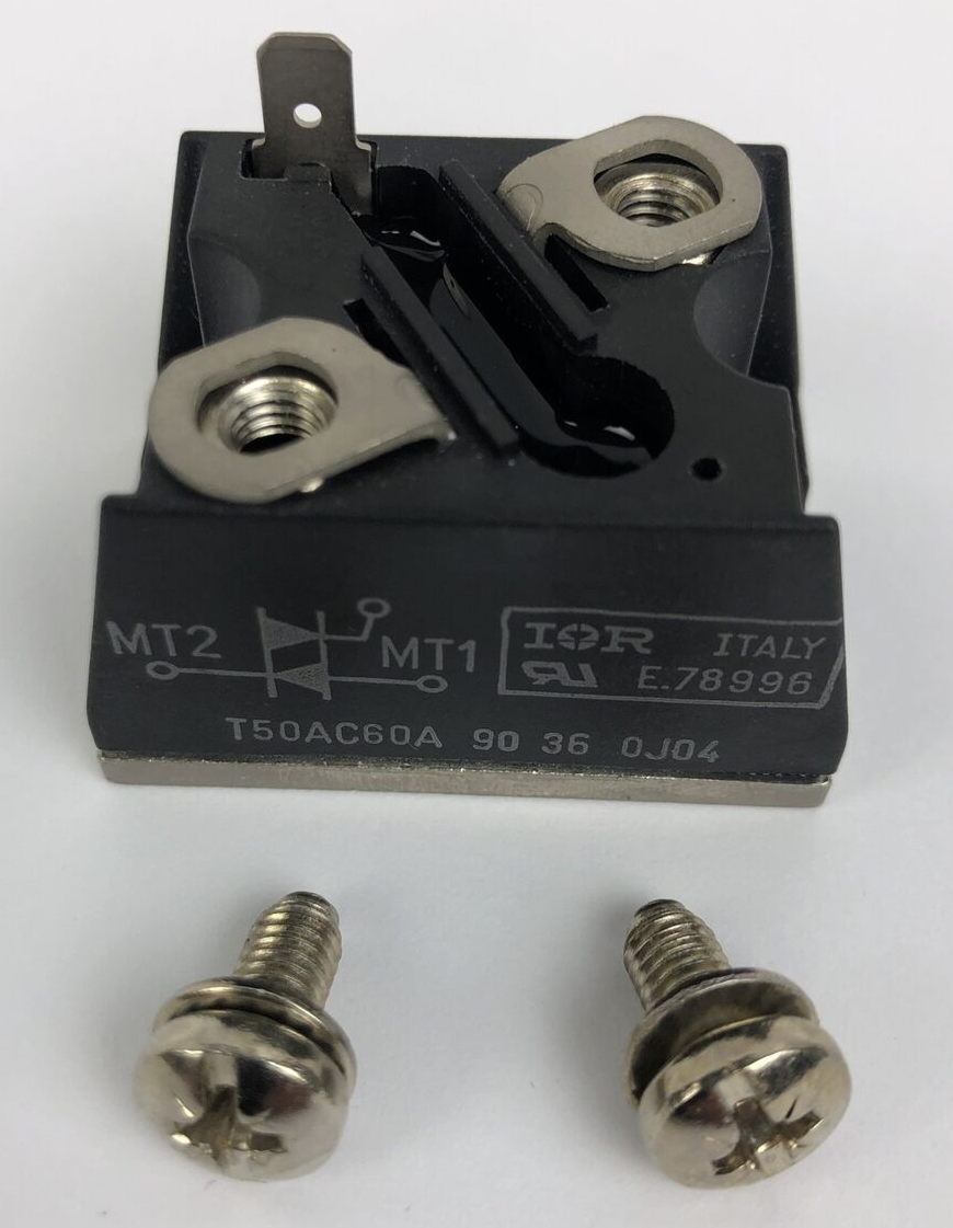 IOR International Rectifier T50A660A 50A Triacs E.78996 w Screws Made in Italy