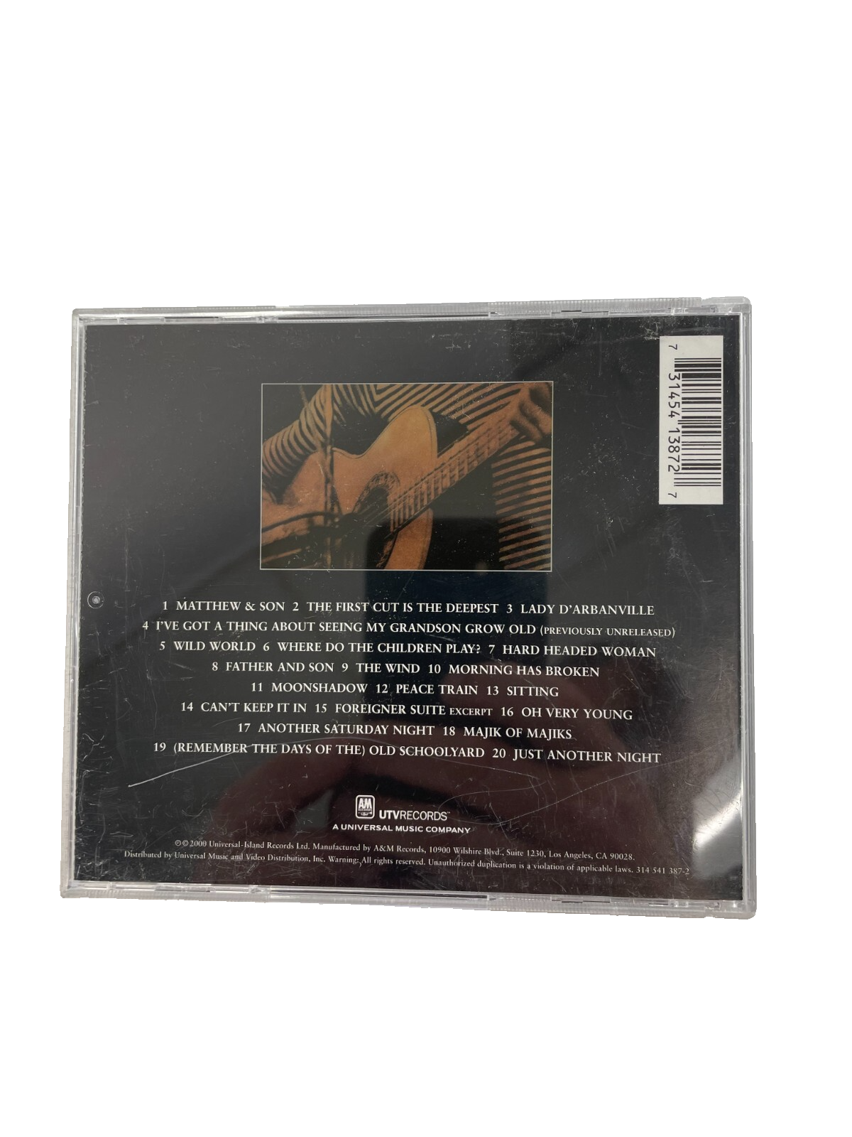 The Very Best Of Cat Stevens Matthew & Son The First Cut Is The Deepest CD#10