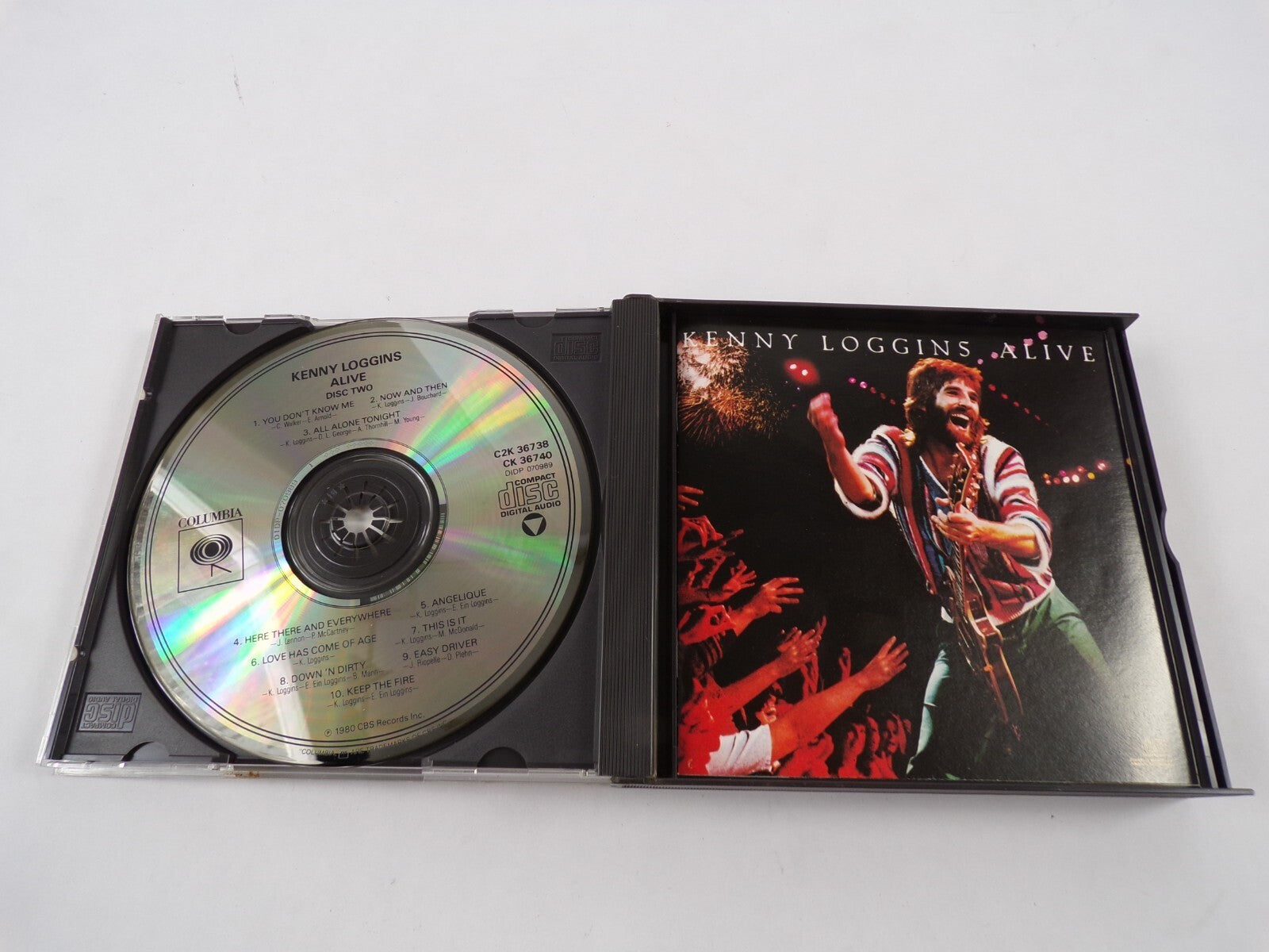 Kenny Loggins Alive I Believe In Love Whenever I Call You Friend Wait A CD#45