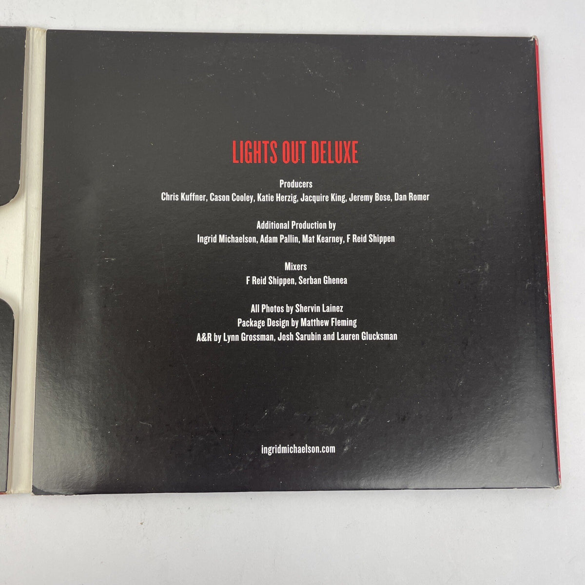 Lights Out - Digital Audio CD By Ingrid Michaelson - 2014 Cabin 24 Records - M