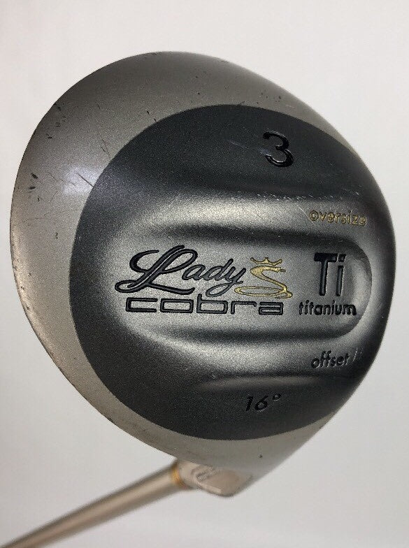 Lady COBRA Ti oversize 3 wood offset Ti titanium 16° LADY flex RH FSTSHP