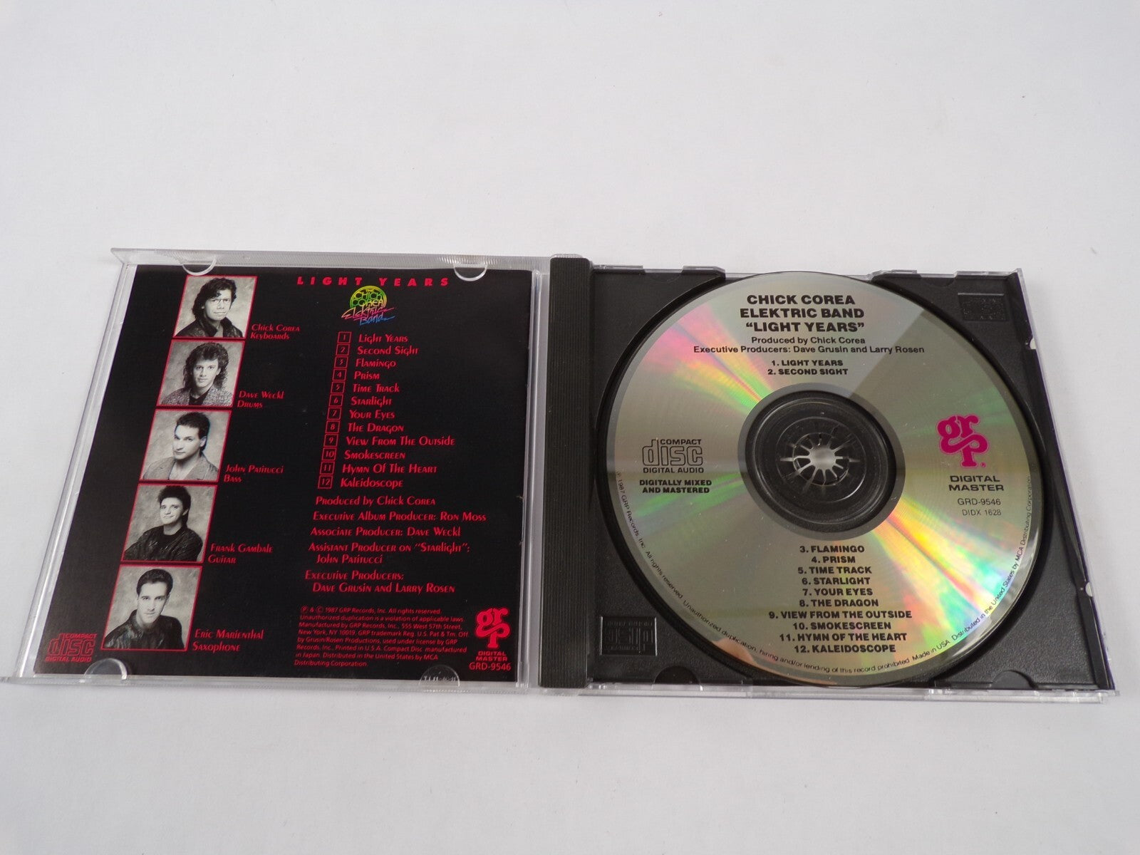 Chick Corea Elektric Band Light Years Digital MasterSecond Sight Flamingo CD#27
