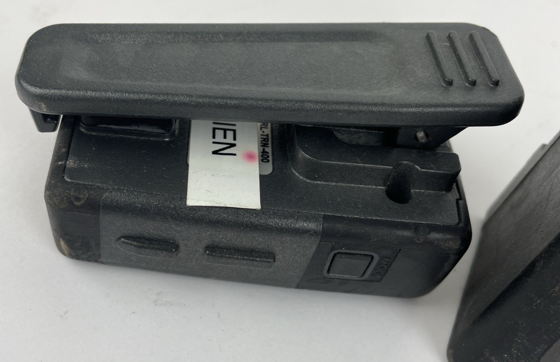 Watchguard wireless microphone device belt clip and charger MIC-WRL-TRN-400