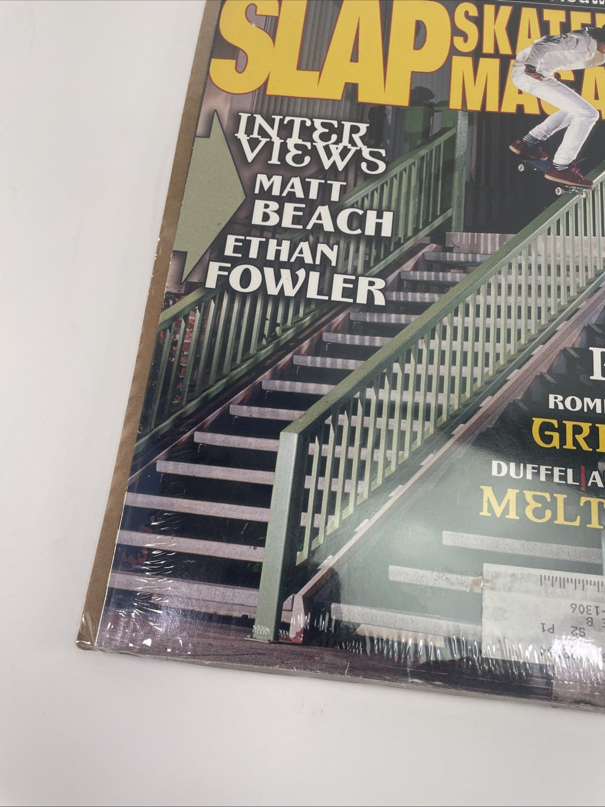 Slap Skateboard MagazineOctober 2003 Corey Duffel Cover Matt Beach Ethan Fowler