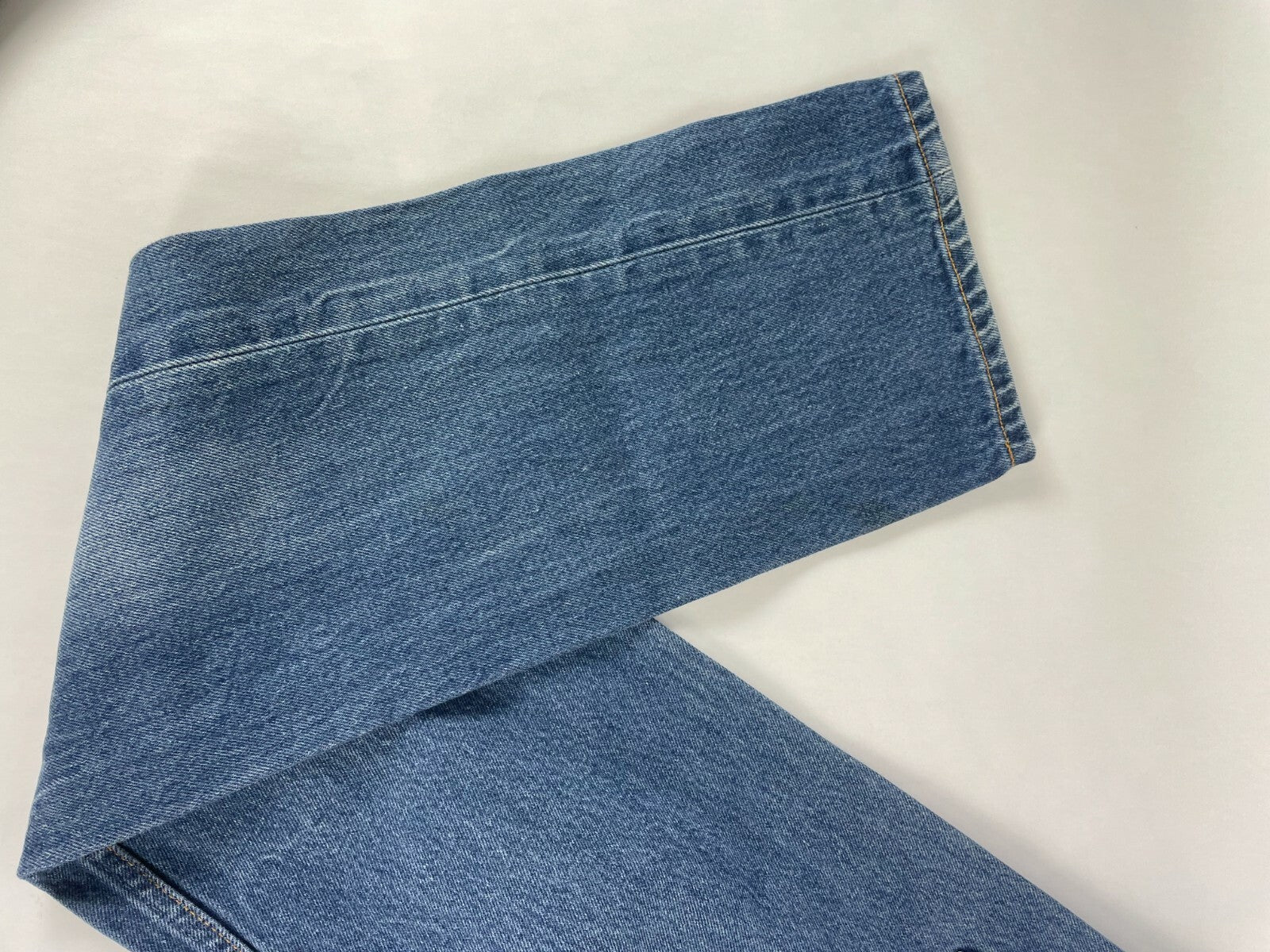 Levi's Men's Light Blue 501 Regular Fit Straight Leg Jeans Size W 32 L 36