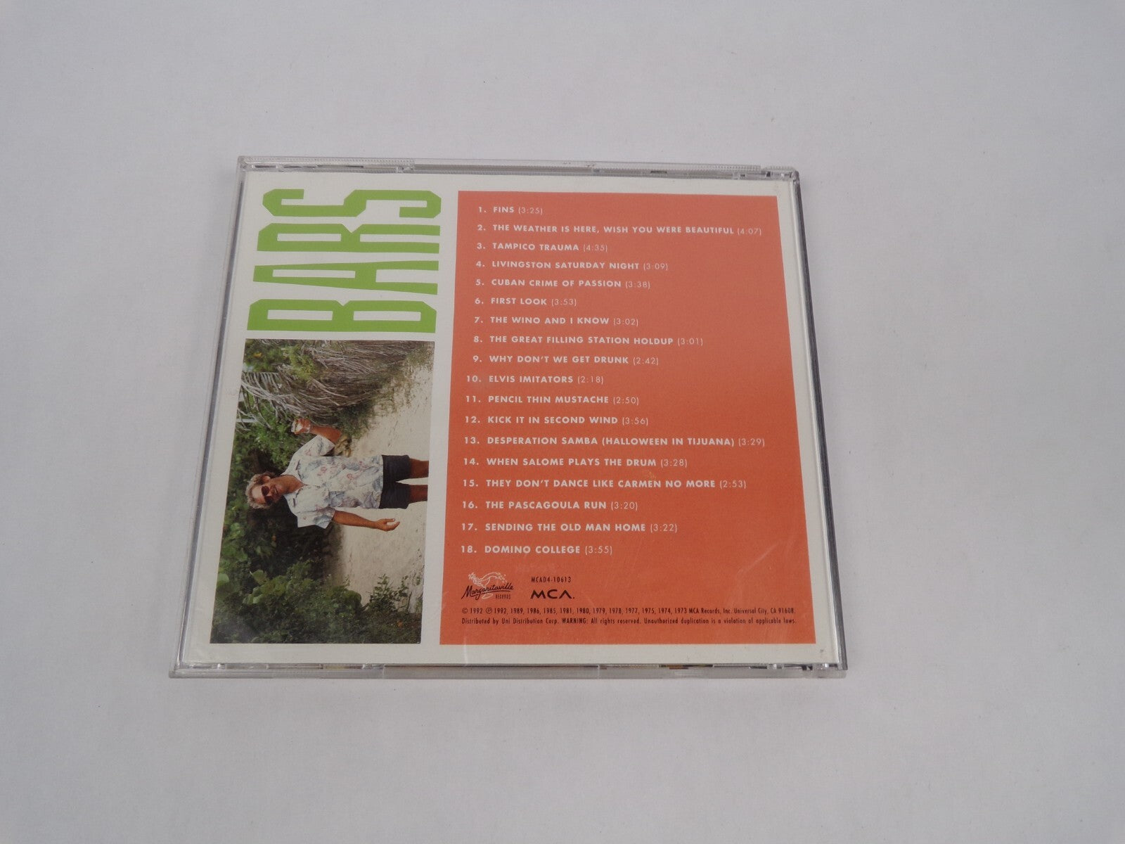Bars The Weather is Here Wish You Were Beautiful Tampico Trauma Elvis CD#63