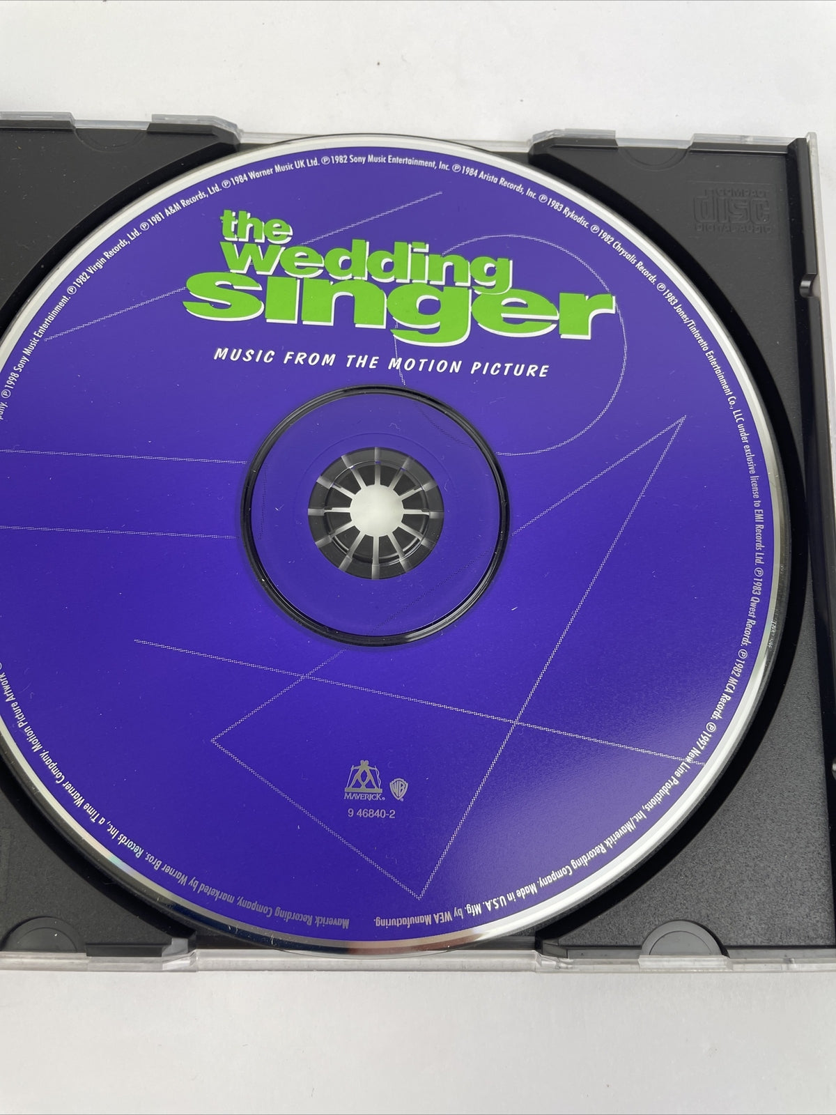 The Wedding Singer Music From the Motion Picture Soundtrack CD 1998 Various   #7