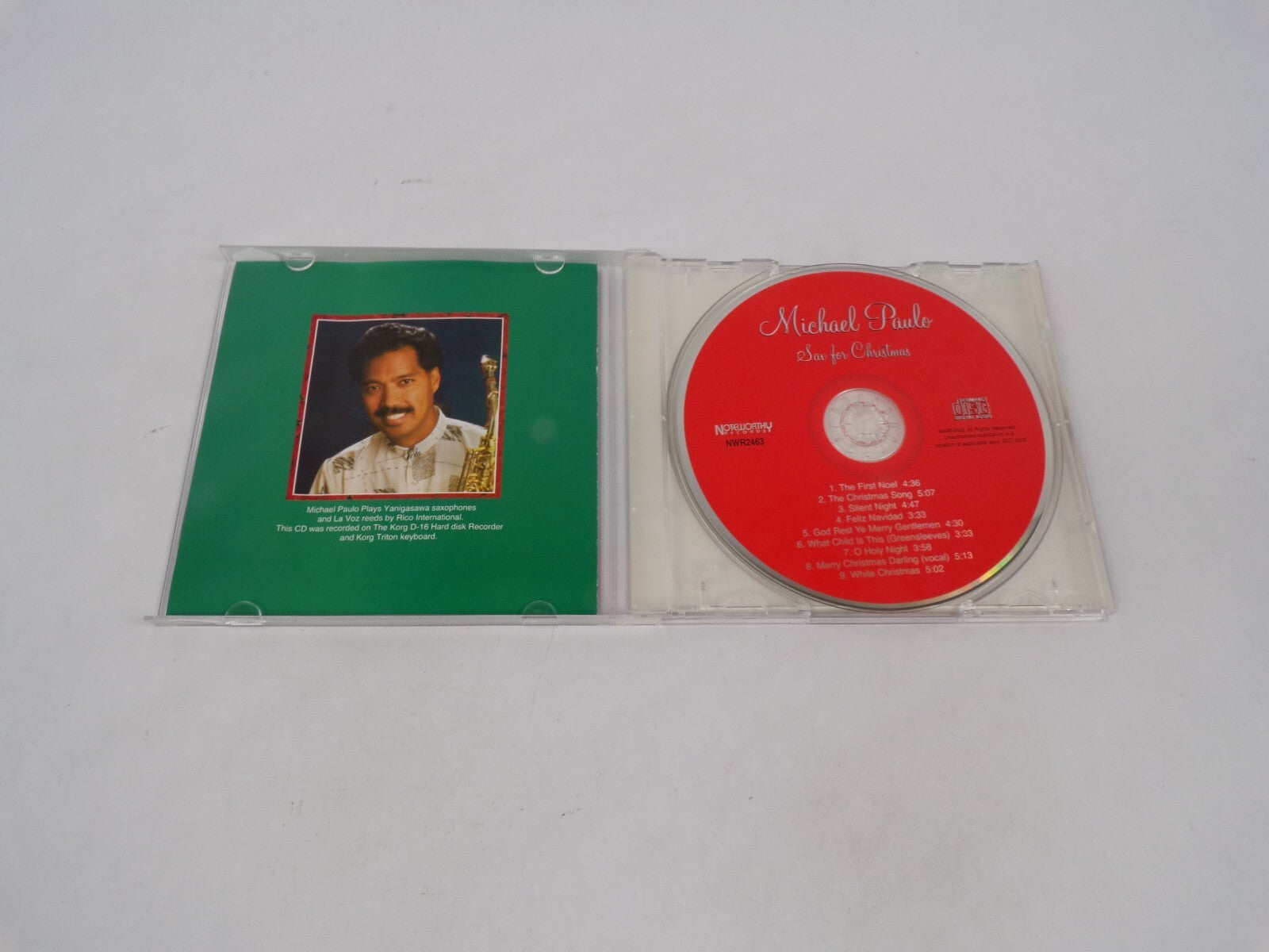 Michael Panto Sax For Christmas The First Noel The Christmas Song Silent CD#69