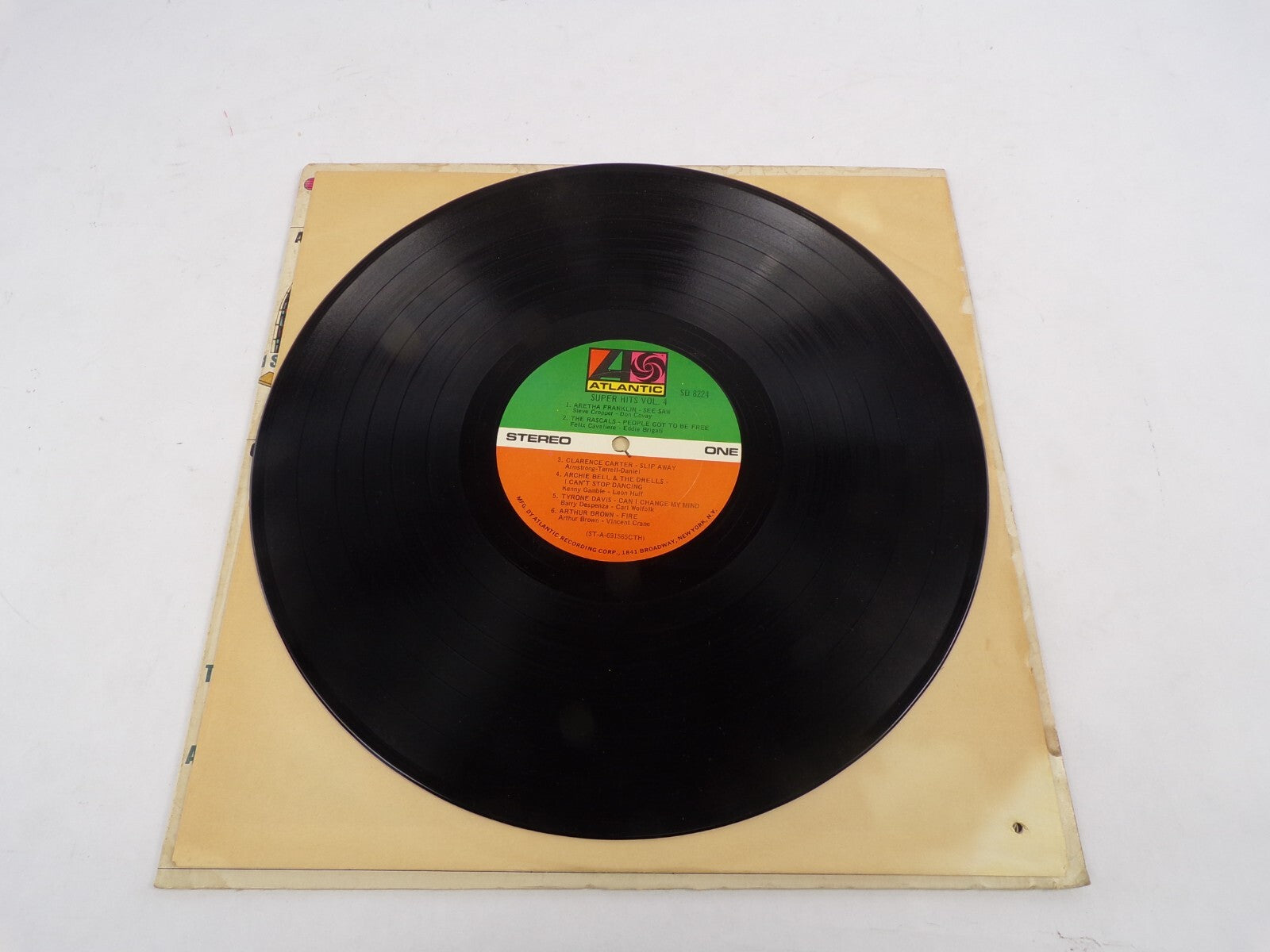 The Super Hits Vol.4 Aretha Franklin See Saw The Rascals People Got To be Free