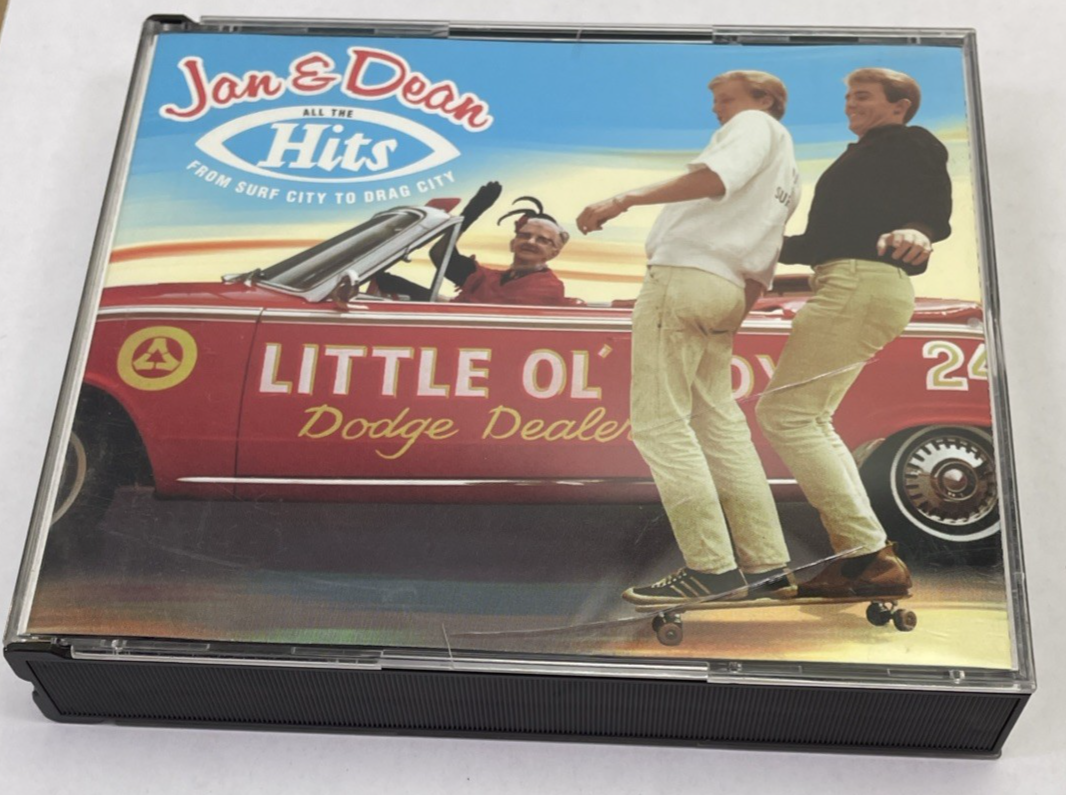 Jan & Dean - ALL THE HITS FROM SURF CITY TO DRAG CITY - 2 CD Set Near Mint Discs
