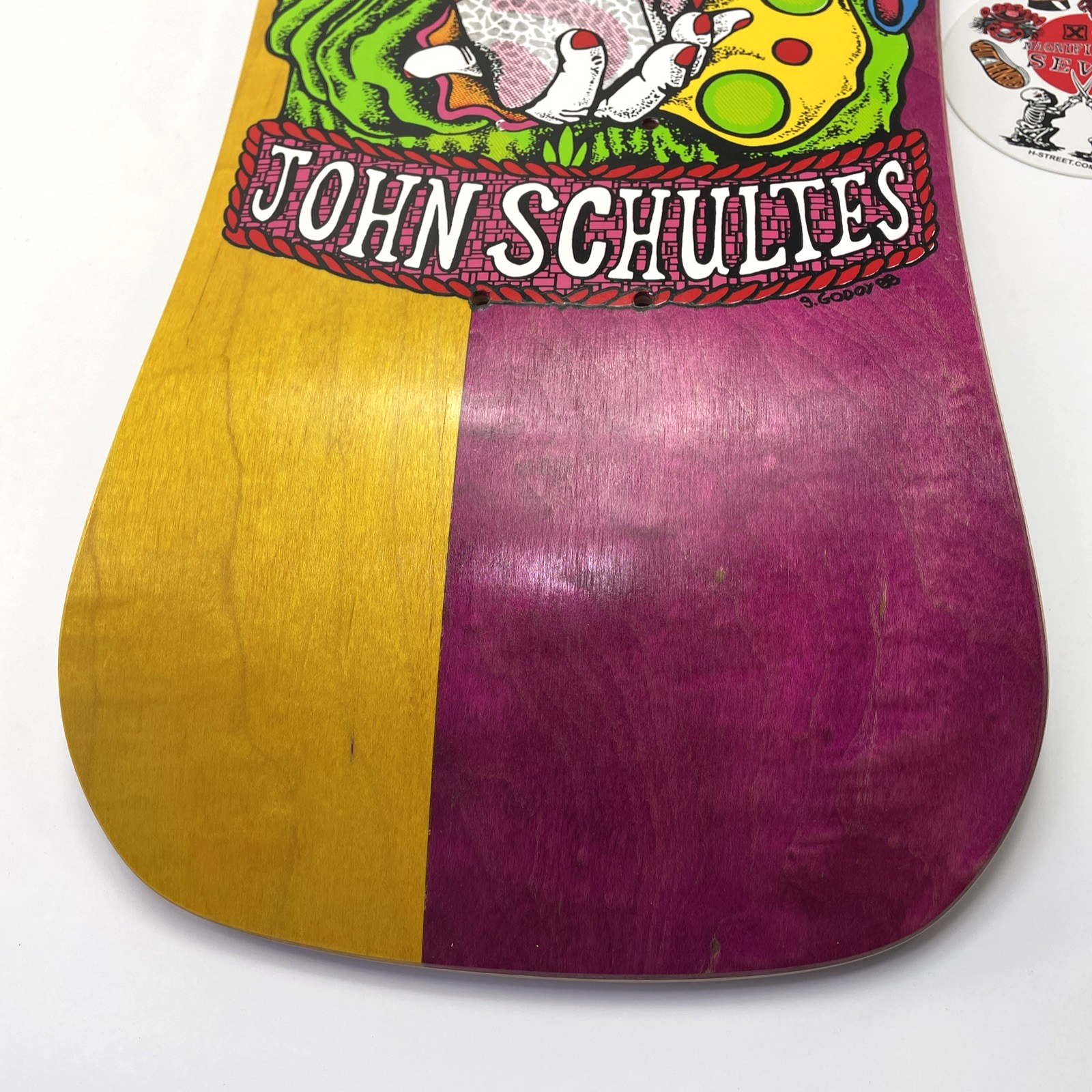 John Schultes A Series Clown H-Street Skateboard Deck Limited Edition #15 of 136