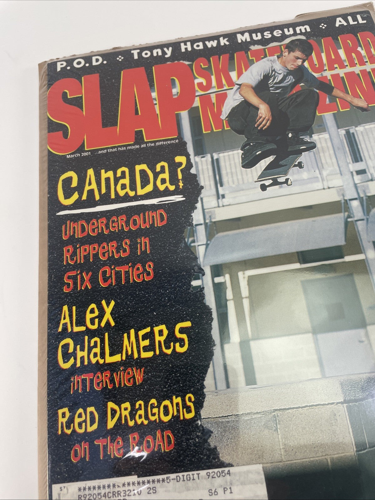 Slap Skateboard Magazine Mark Appleyard Cover March 2001 Rare Vintage Skate Mag