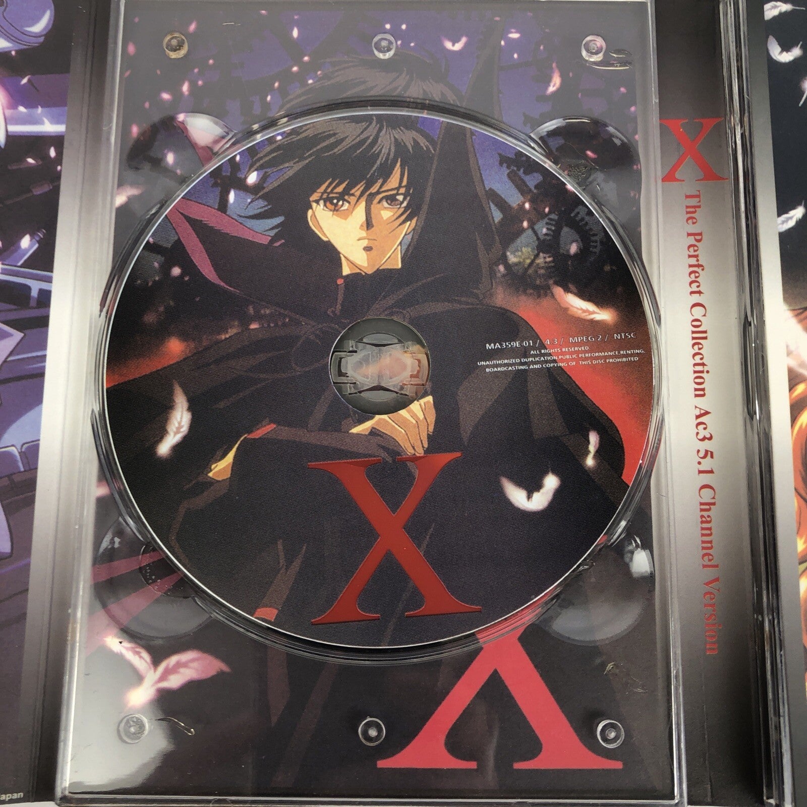 " X " The Perfect Collection DVD Video 1-24 Box Set Anime 5.1 Channel Version