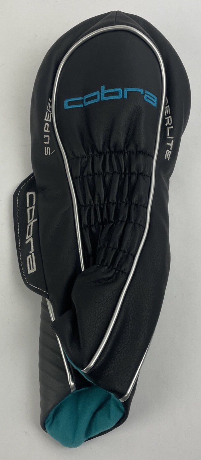 COBRA F-MAX Superlight DRIVER Head Cover (Black / Blue / Grey) VGC LOOK