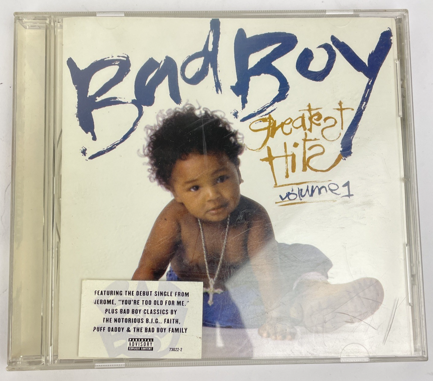 Bad Boy Greatest Hits Volume  1 Audio  CD 1998 Notorious BIG Mase Puff Daddy Hip
