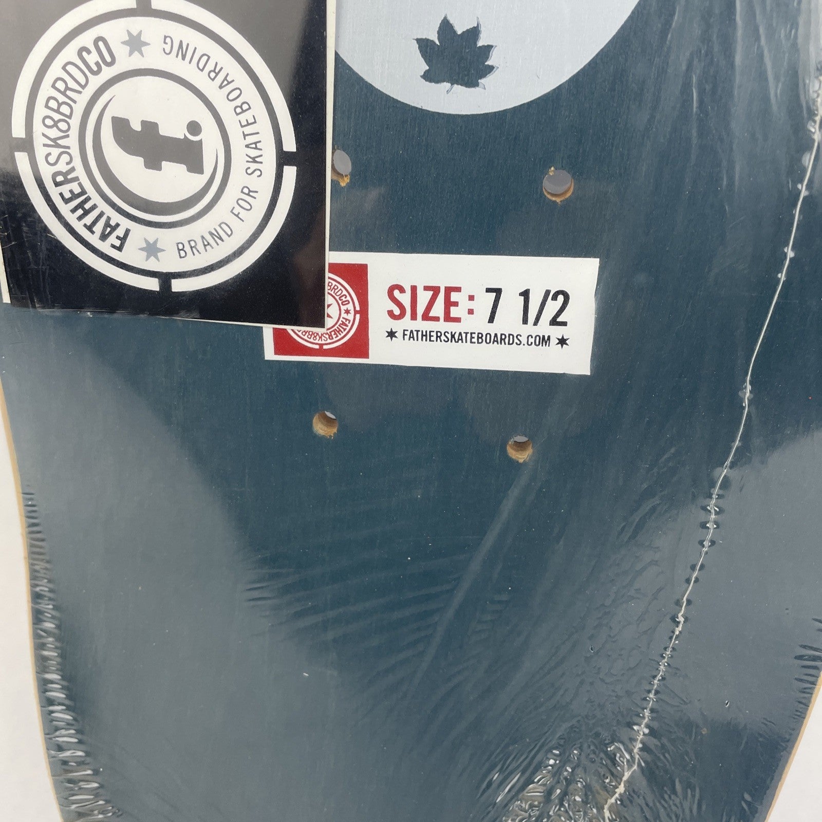 Vintage FATHER Skateboard Co. " MAD SEASON " Skateboard Deck CANADA MS Series 01