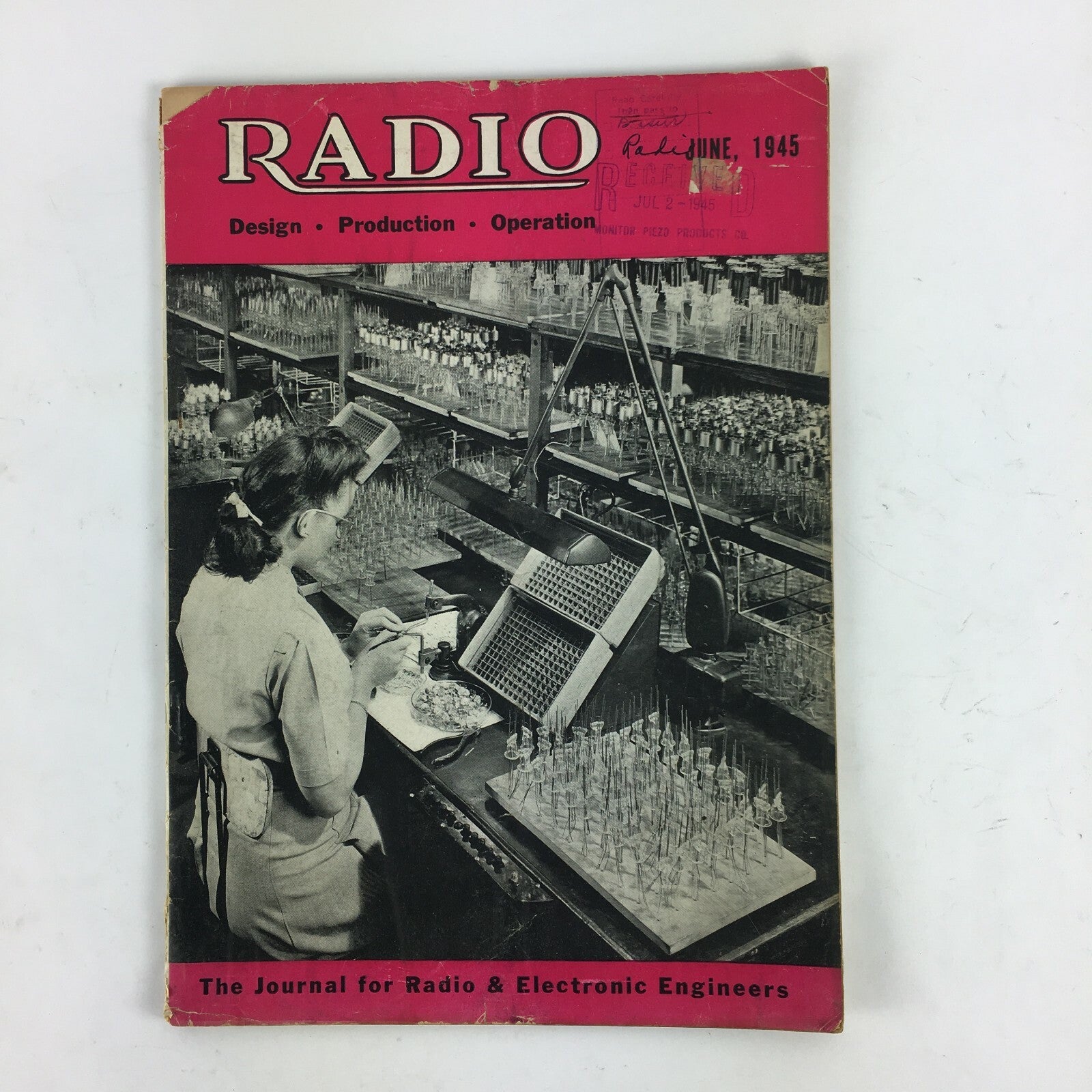 June 1945 Radio Magazine The Journal for Radio and Electronic Engineers 