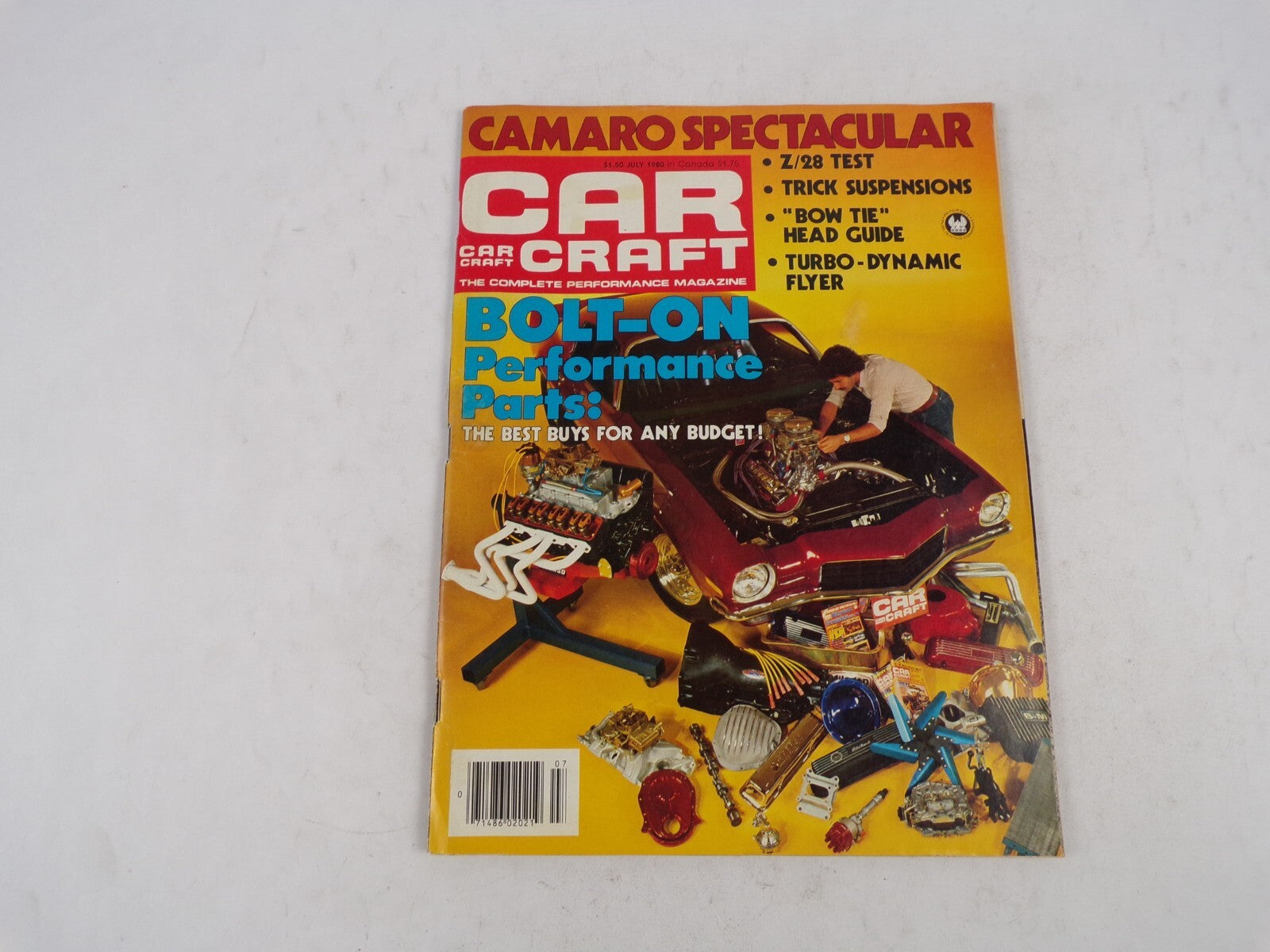 July 1980 Car Craft Bolt-On Performance Parts: Camaro Spectacular Z/28 Test
