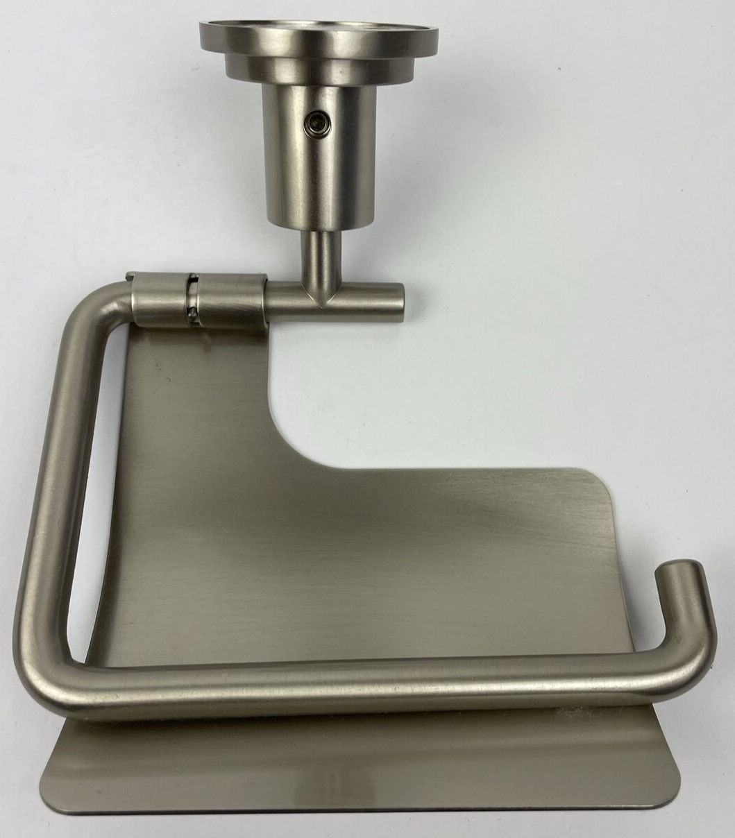 OEM Jado 026/145/144 " New Haven " Hooded Brushed Nickel Toilet Paper TP Holder