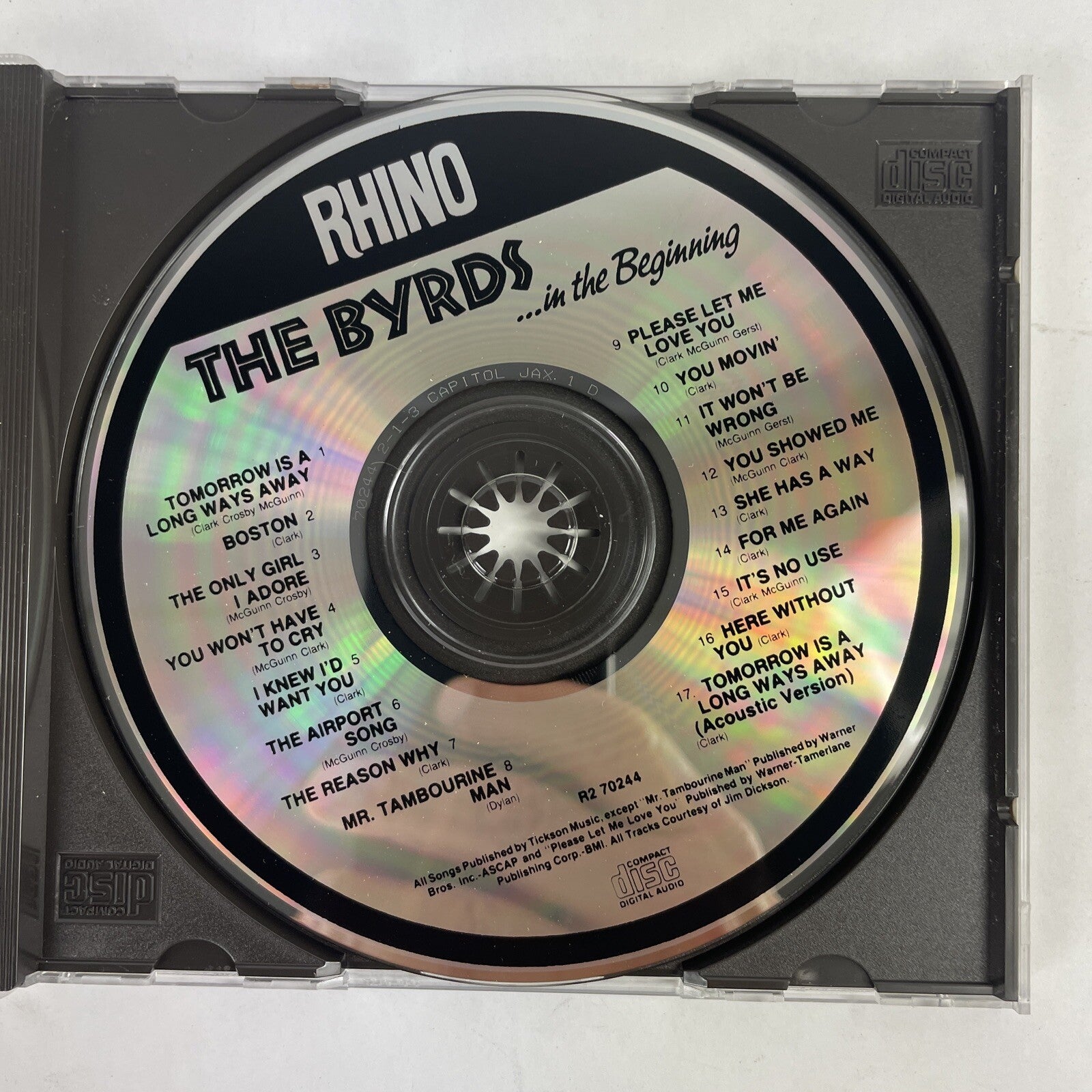 The Byrds - In the Beginning (CD, Rhino) #17
