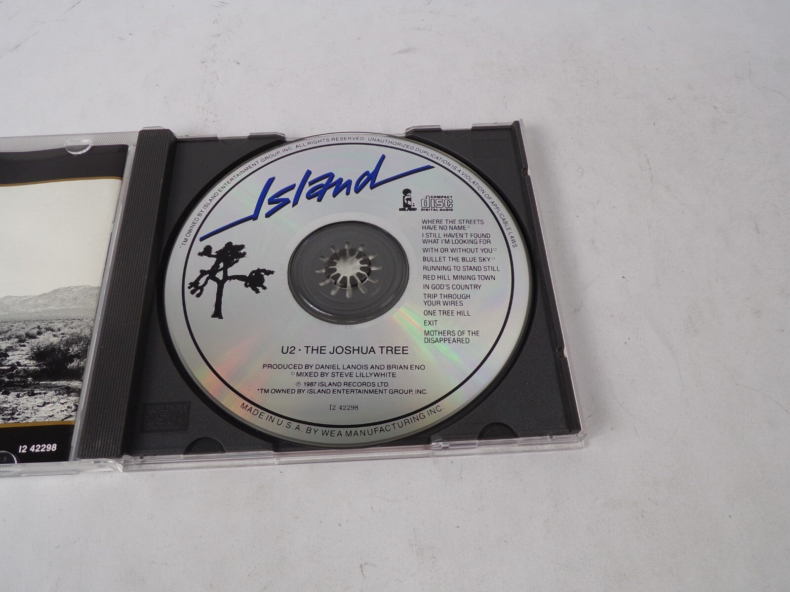 The Joshua Tree Where The Streets Have No Name I Still Haven't Found What CD#41