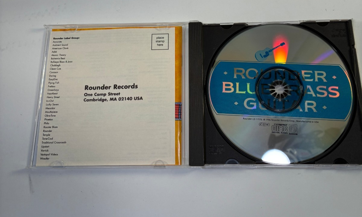 Various Artists Rounder Bluegrass Guitar Rounder CD 1996