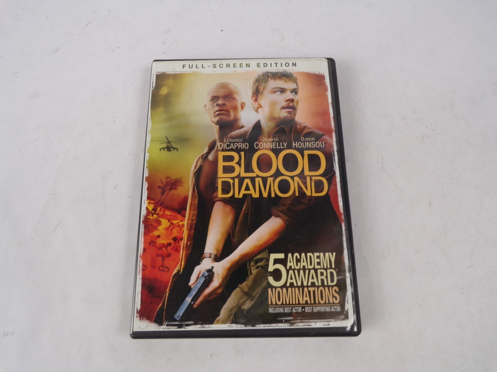 Blood Diamond Leonardo Dicaprio Jennifer Connelly Djimon Hounsou Full DVD Movies