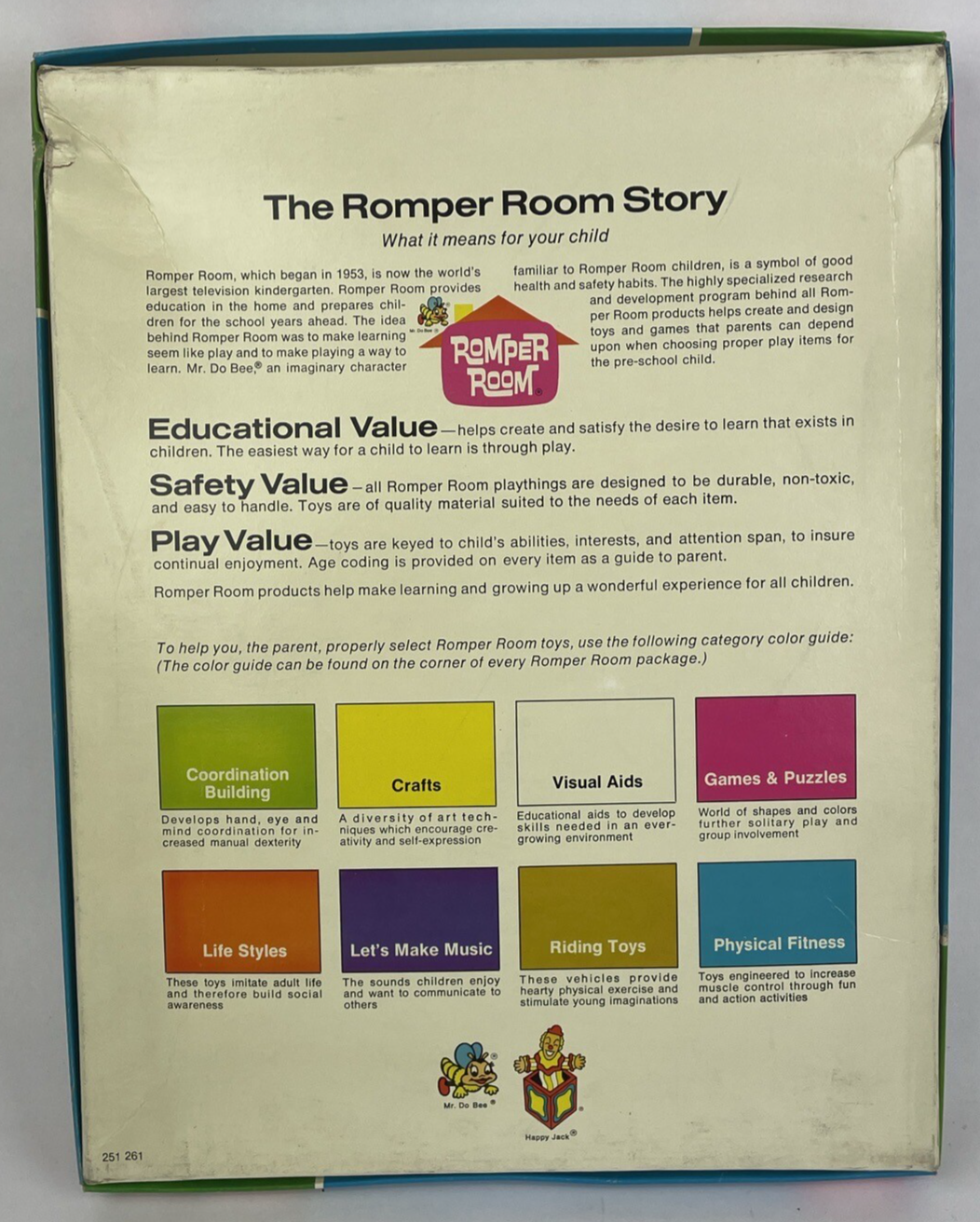 Vintage Romper Room  Soft Shapes * Princess Palace Design and Building Set RARE