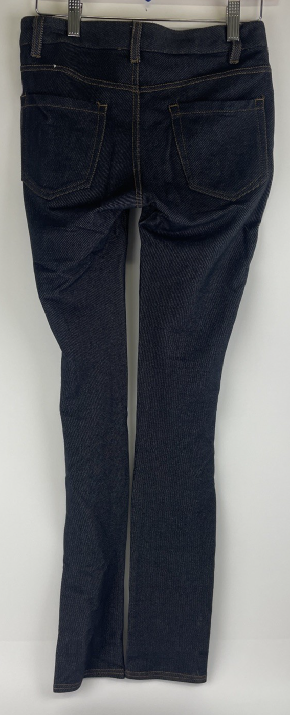 2 x Lebijou Los Angeles Designer Low Rise Skinny Soft Denim Jeans Sz Small VGC