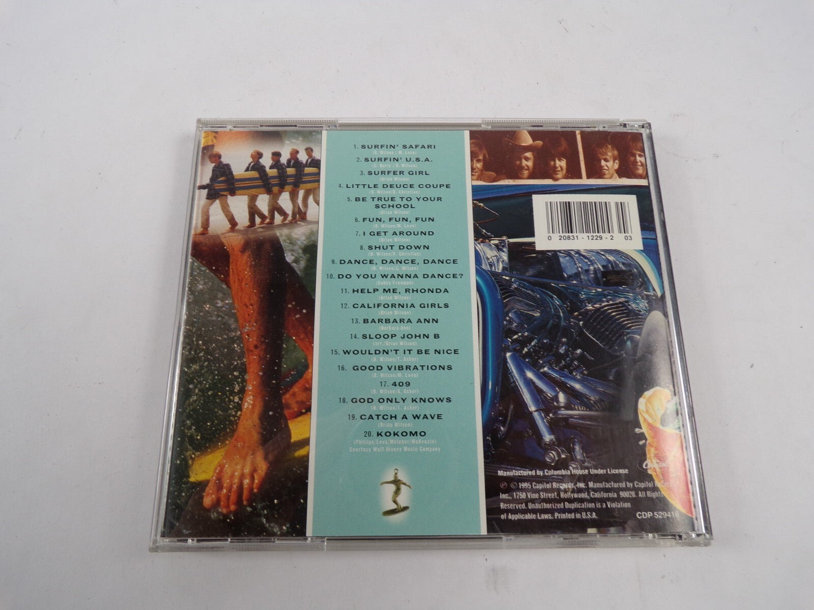 The Greatest The Beach Boys 20 Good Vibrations Shut Down Fun Fun Fun 409 CD#48