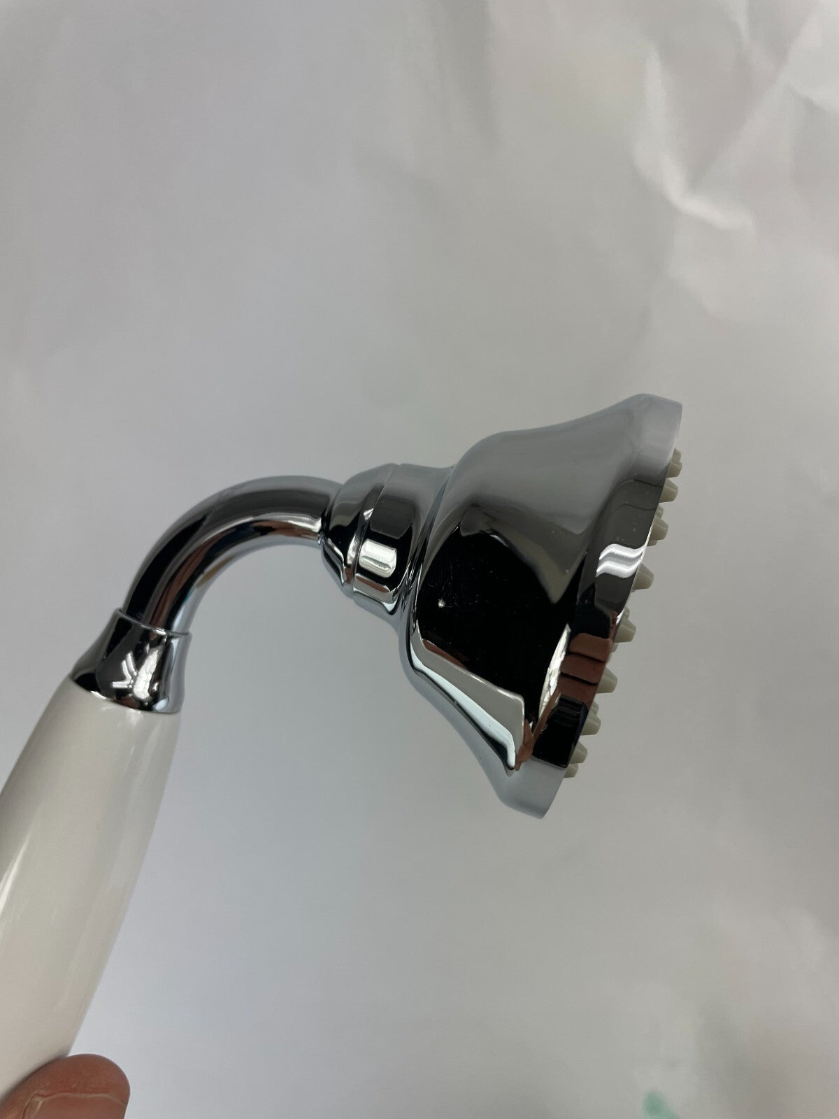 Rubinet 9HS26 deck mount hand spray polished chrome bathroom fixture