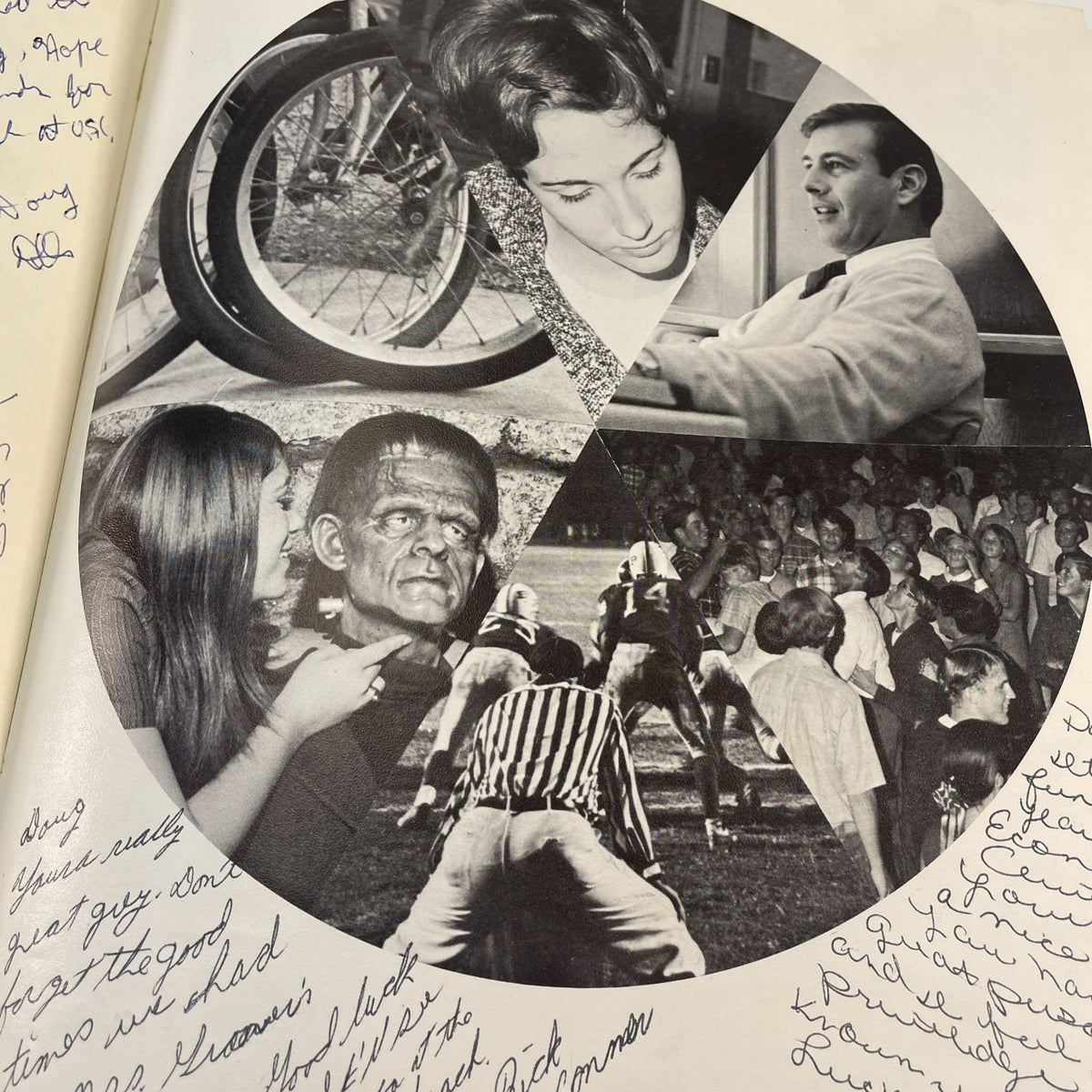 1968 LOS COYOTES Buena Park Orange County California High School Yearbook Vol II