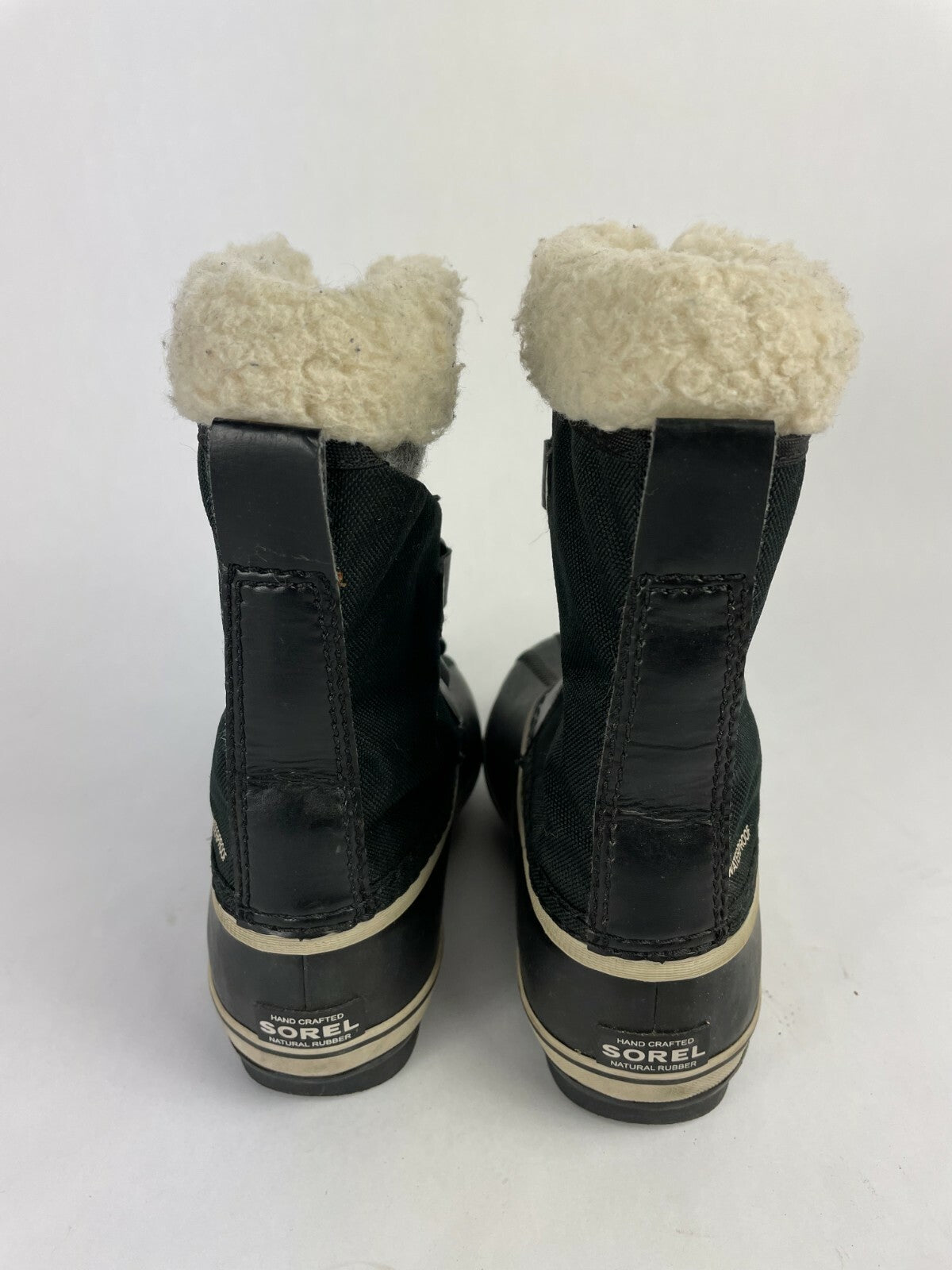 Sorel Chelsea Hand Crafted Natural Rubber Waterproof Black UK 13 EUR 32 Shoe M1