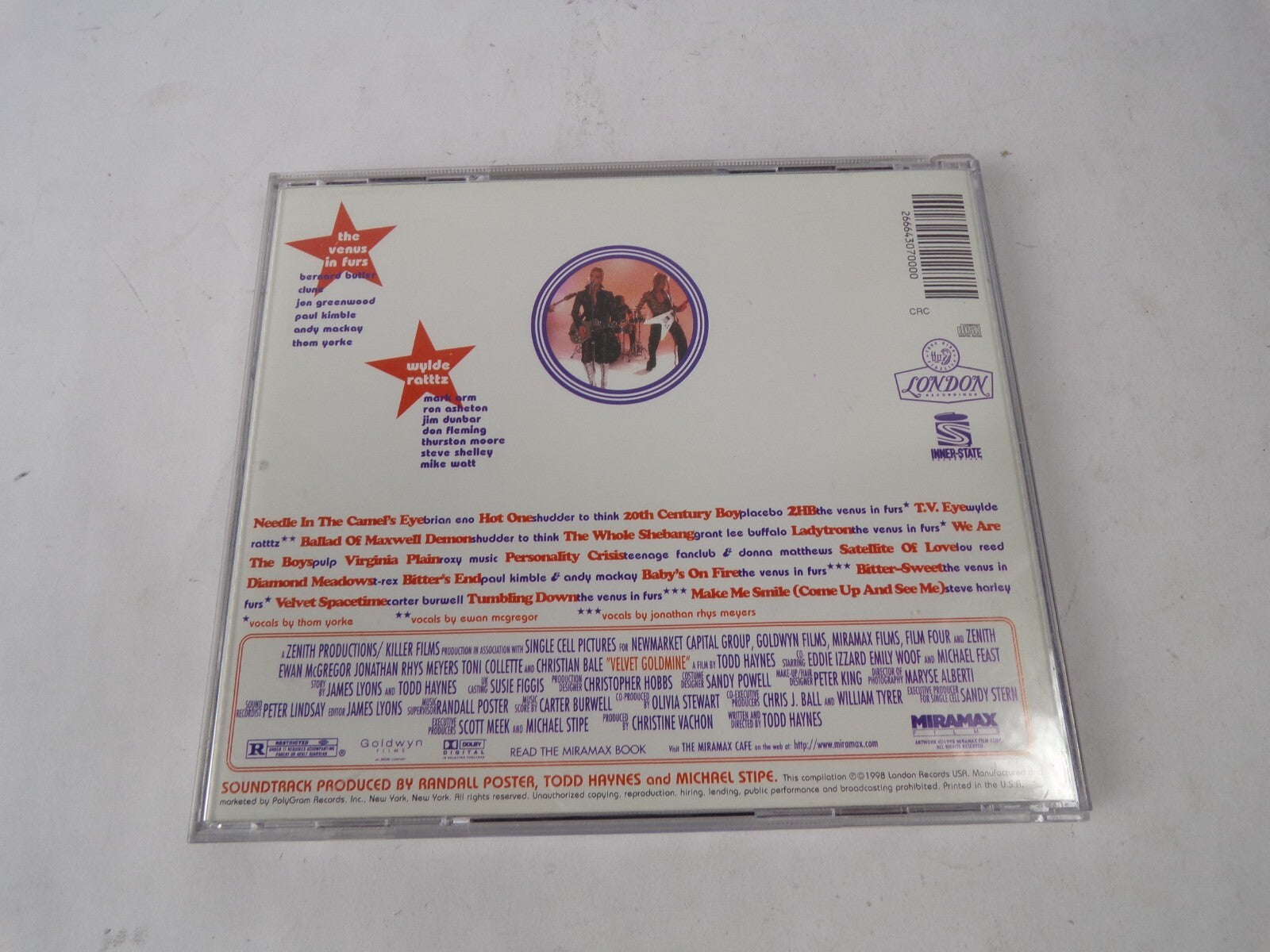 Valvet Gold Mine A Film By Todd Haynes Music From The Original Motion PictuCD#41