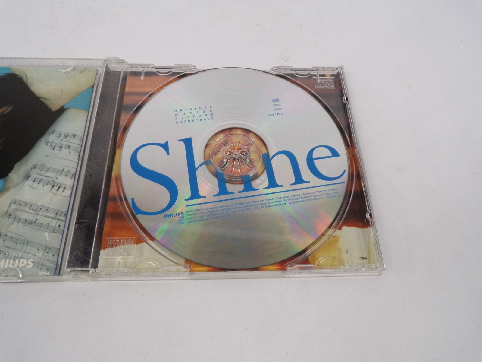 Shine Original Motion Picture Soundtrack With The Help Of God, Shine The CD#63