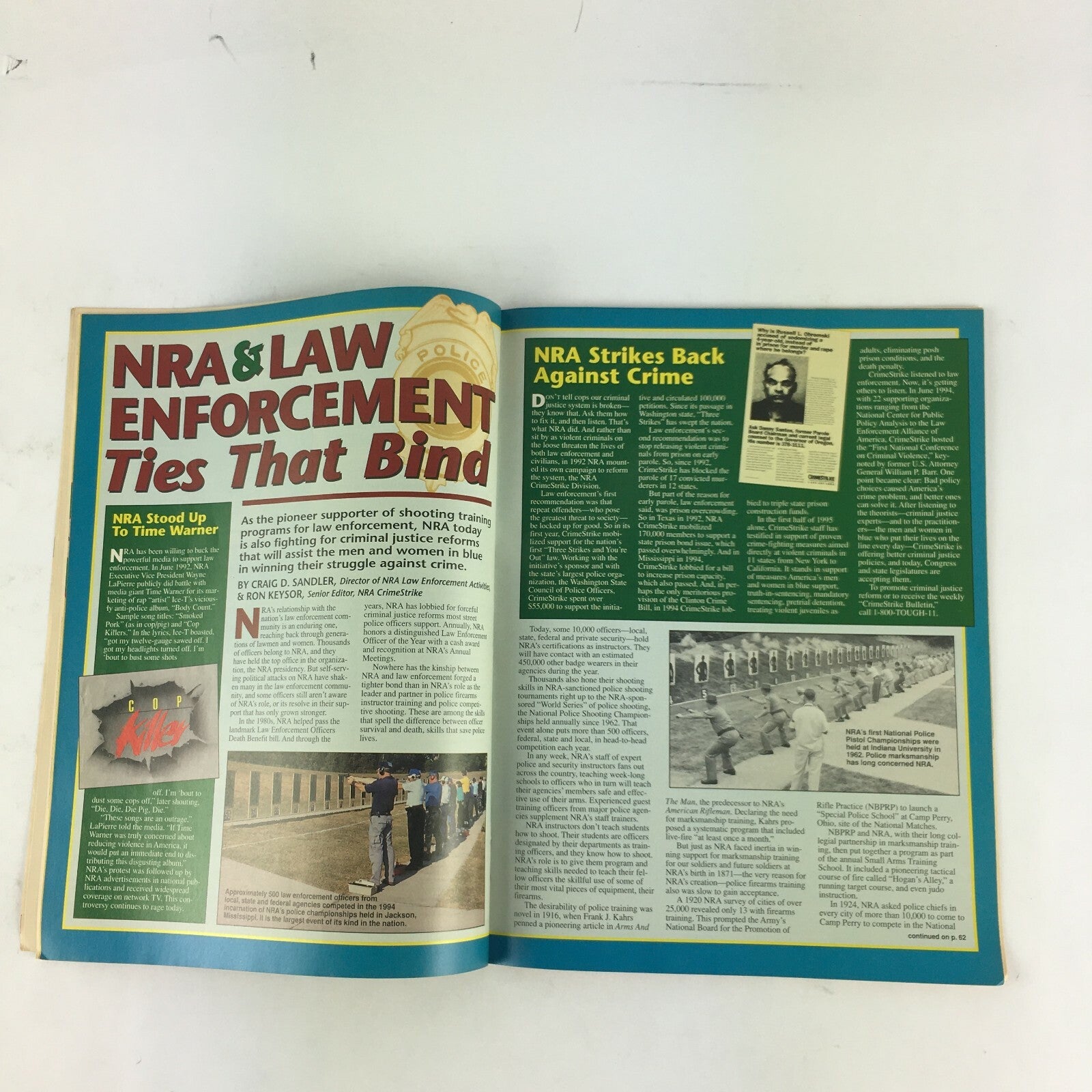 August 1995 American Rifleman Magazine First Look Browning's Classic Low Wall