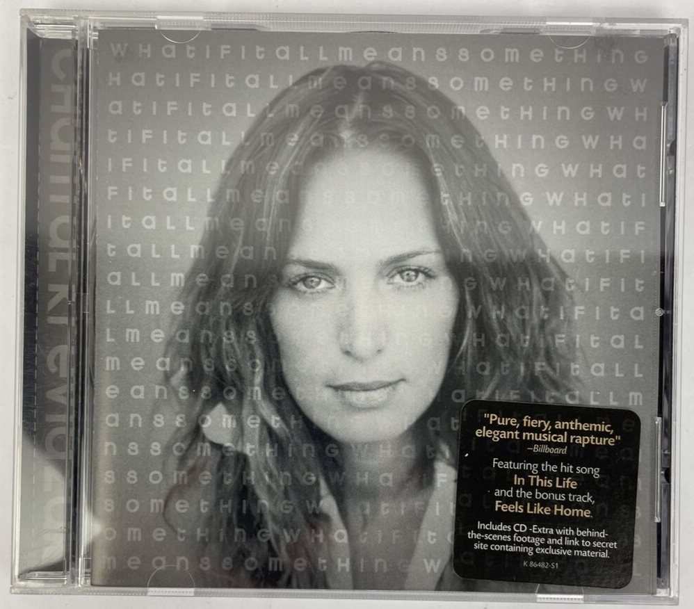 CHANTAL KREVIAZUK What If It All Means Something Digital Audio CD 2002 Columbia
