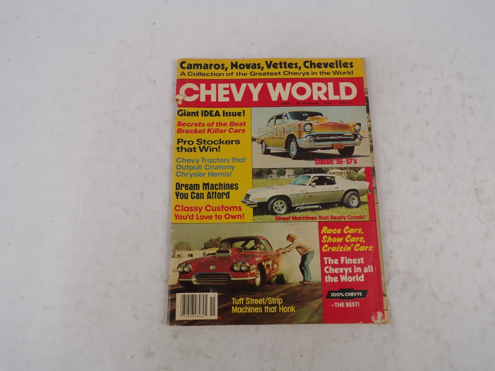 April 1998 Chevy World Camaros, Novas, Vettes, Chevelles A Collection Of The Gre