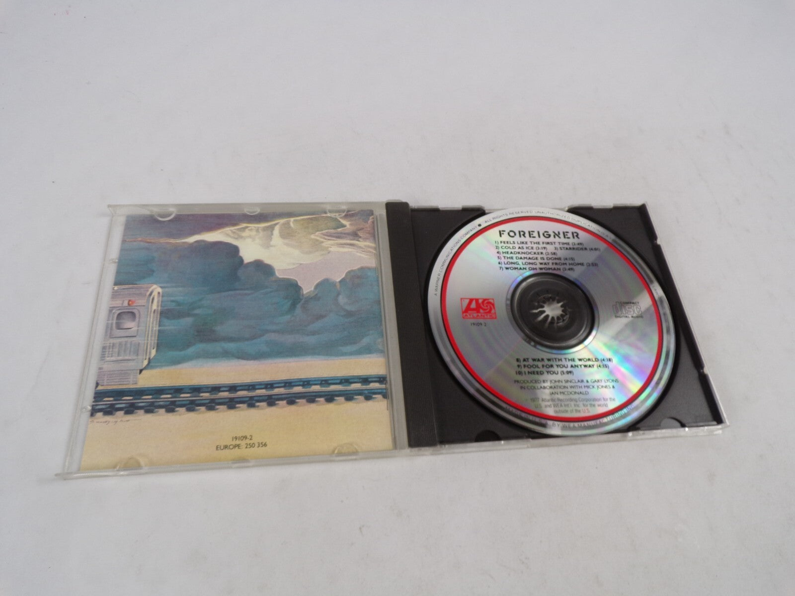 Foreigner Atlantic Feels Like The First Time Cols As Dice The Damage CD#54