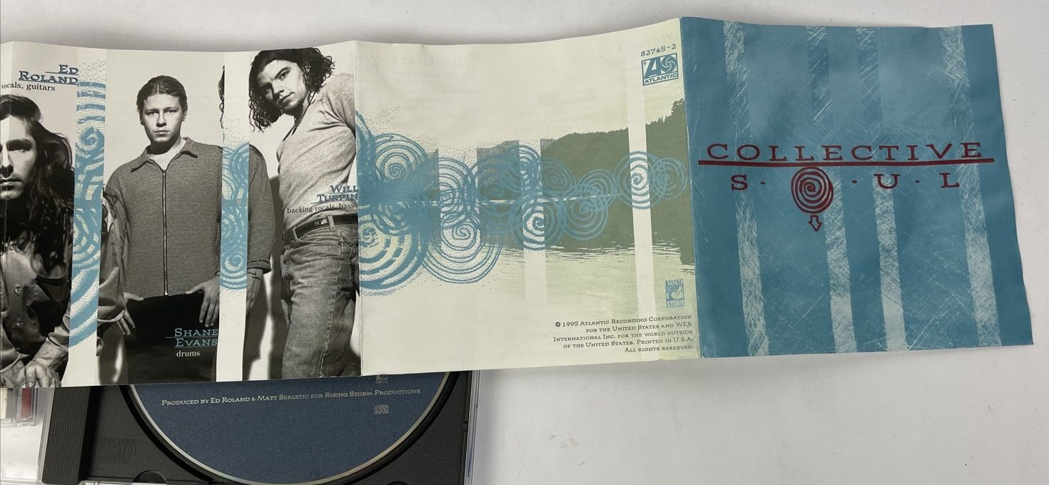 Collective Soul By Collective Soul Digital Audio CD + Hints Allegations & Things