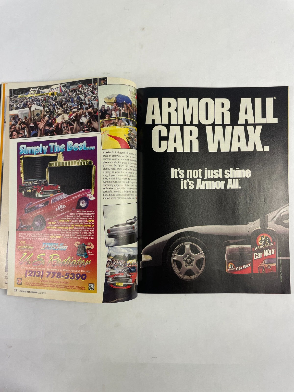 June 2000 Hot Rodding Magazine Hang It Out Partying with Aussie's Best Rides