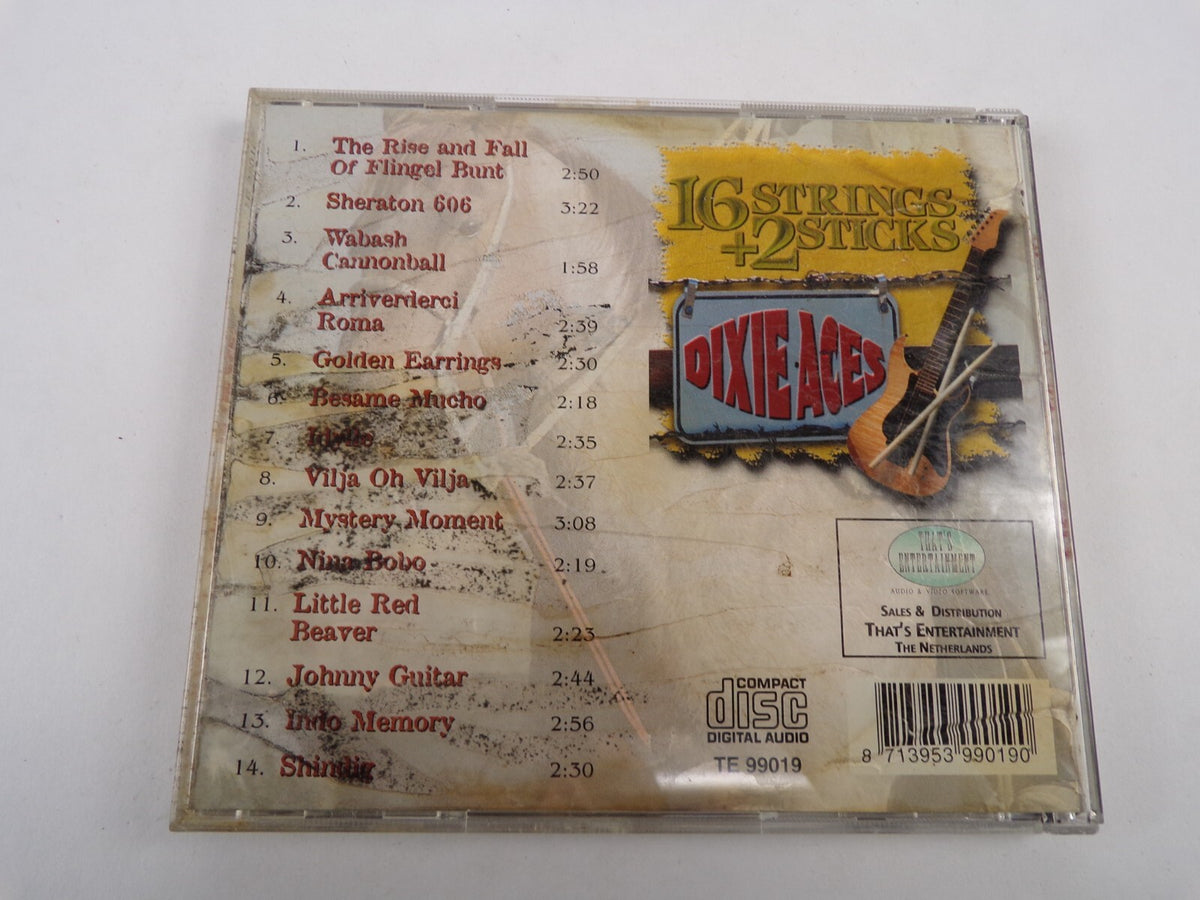 16 Strings + 2 Sticks Dixieaces The Rise And Fall Of Flingel Bunt CD#37