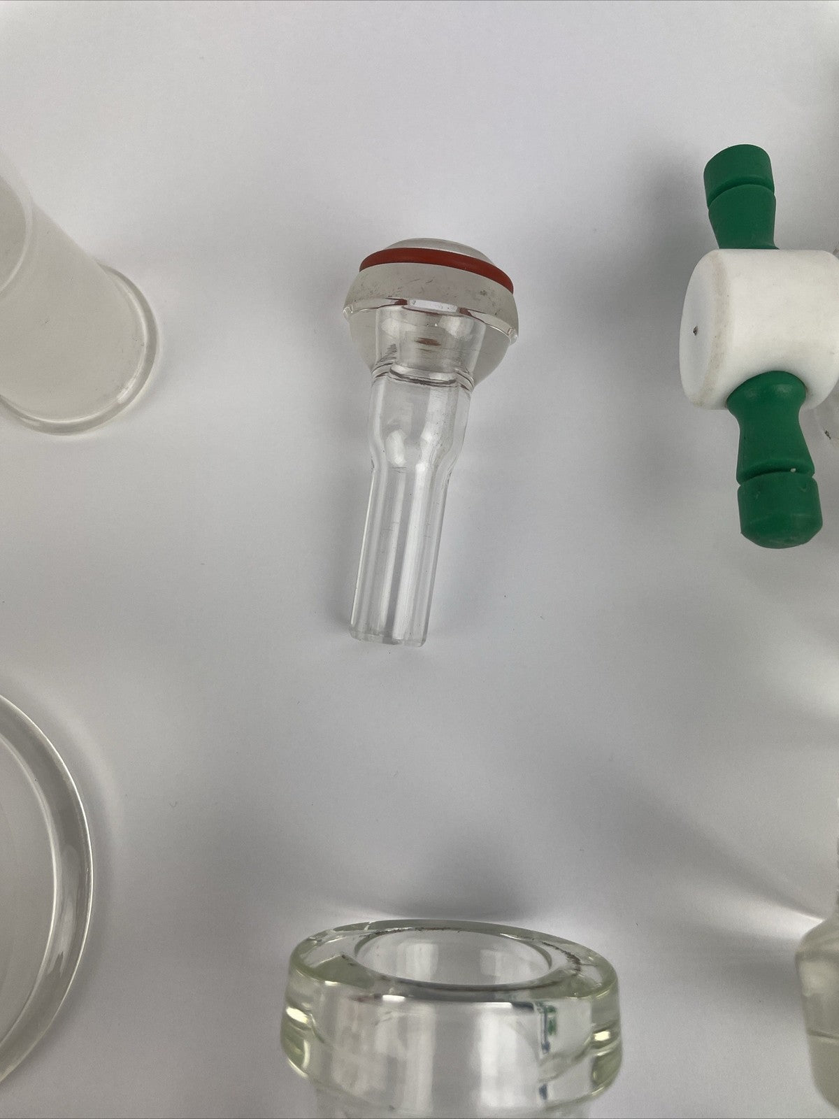 Schott Duran Glass Lab QVF Duran BORO3.3 Glass Funnel Beaker Stop Assorted LOT